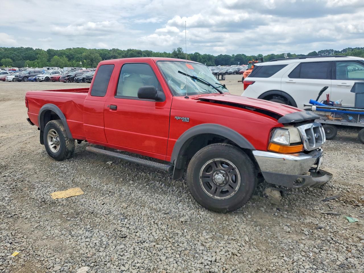 2000 Ford Ranger Super Cab Red vin: 1FTZR15X5YTA50119