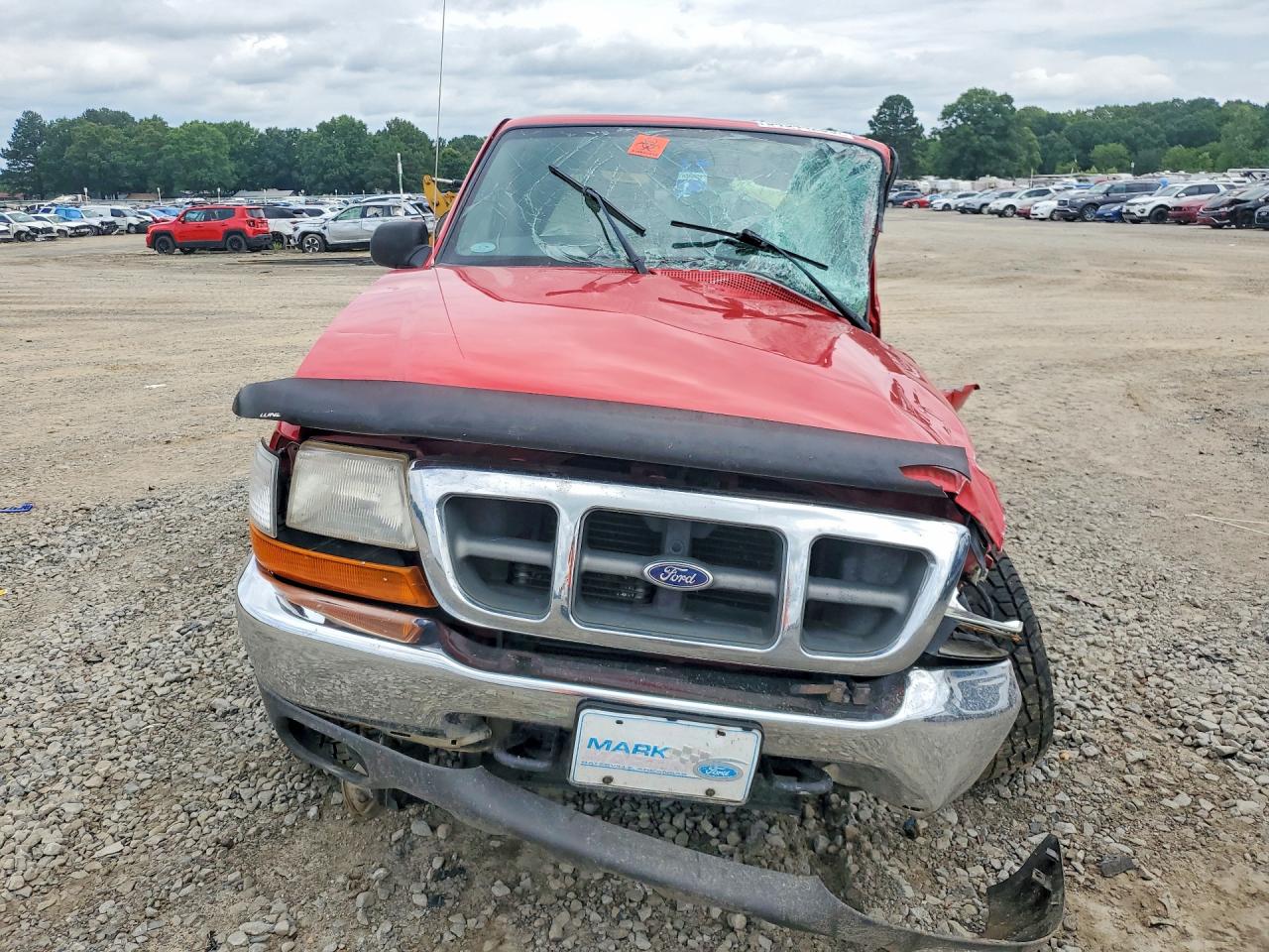 2000 Ford Ranger Super Cab Red vin: 1FTZR15X5YTA50119