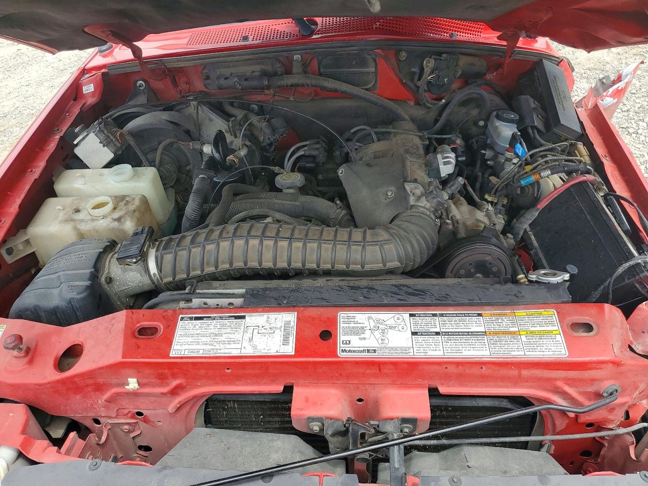 2000 Ford Ranger Super Cab Red vin: 1FTZR15X5YTA50119