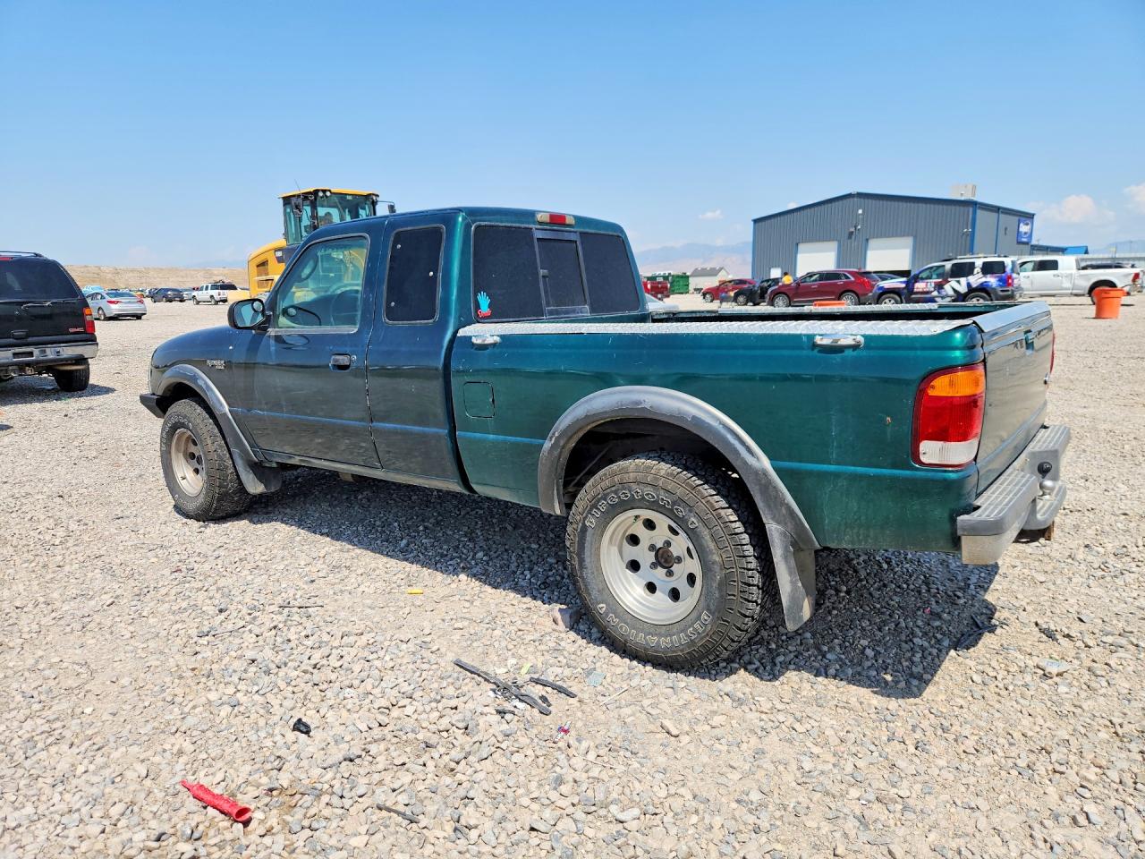 1998 Ford Ranger Super Cab Green vin: 1FTZR15X6WPB20877