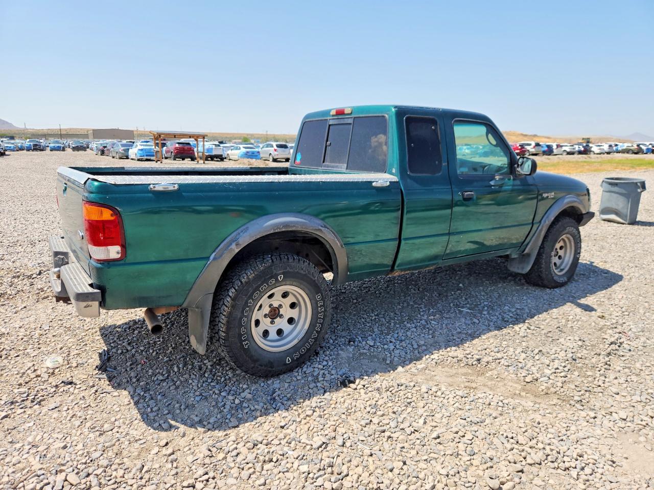 1998 Ford Ranger Super Cab Green vin: 1FTZR15X6WPB20877