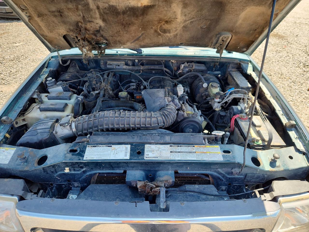 1998 Ford Ranger Super Cab Green vin: 1FTZR15X6WPB20877