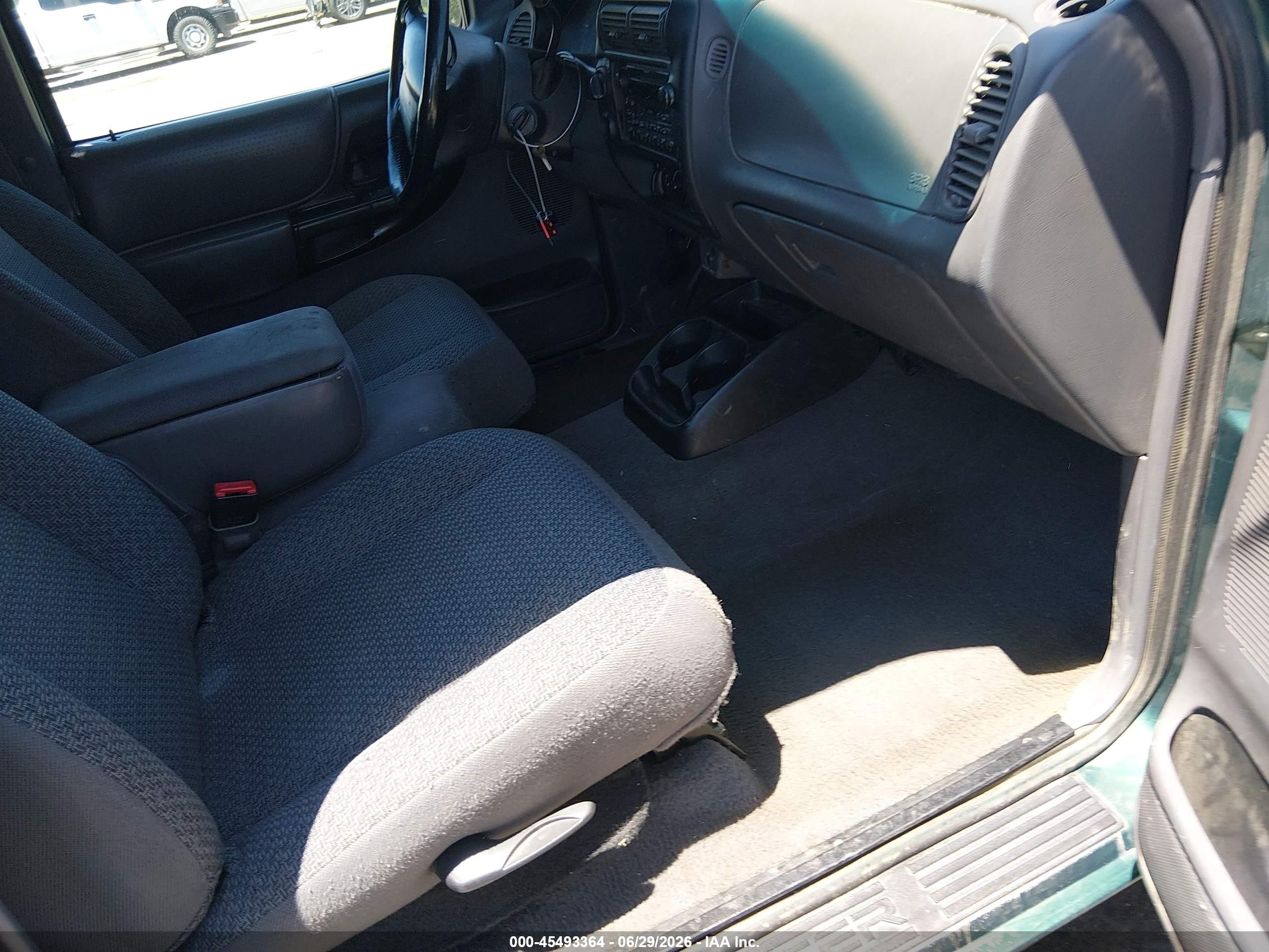 1999 Ford Ranger Super Cab Green vin: 1FTZR15X6XTA47583