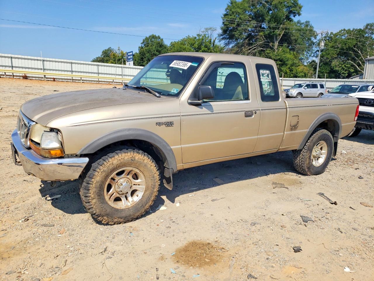 2000 Ford Ranger Super Cab Gold vin: 1FTZR15X6YTA52915