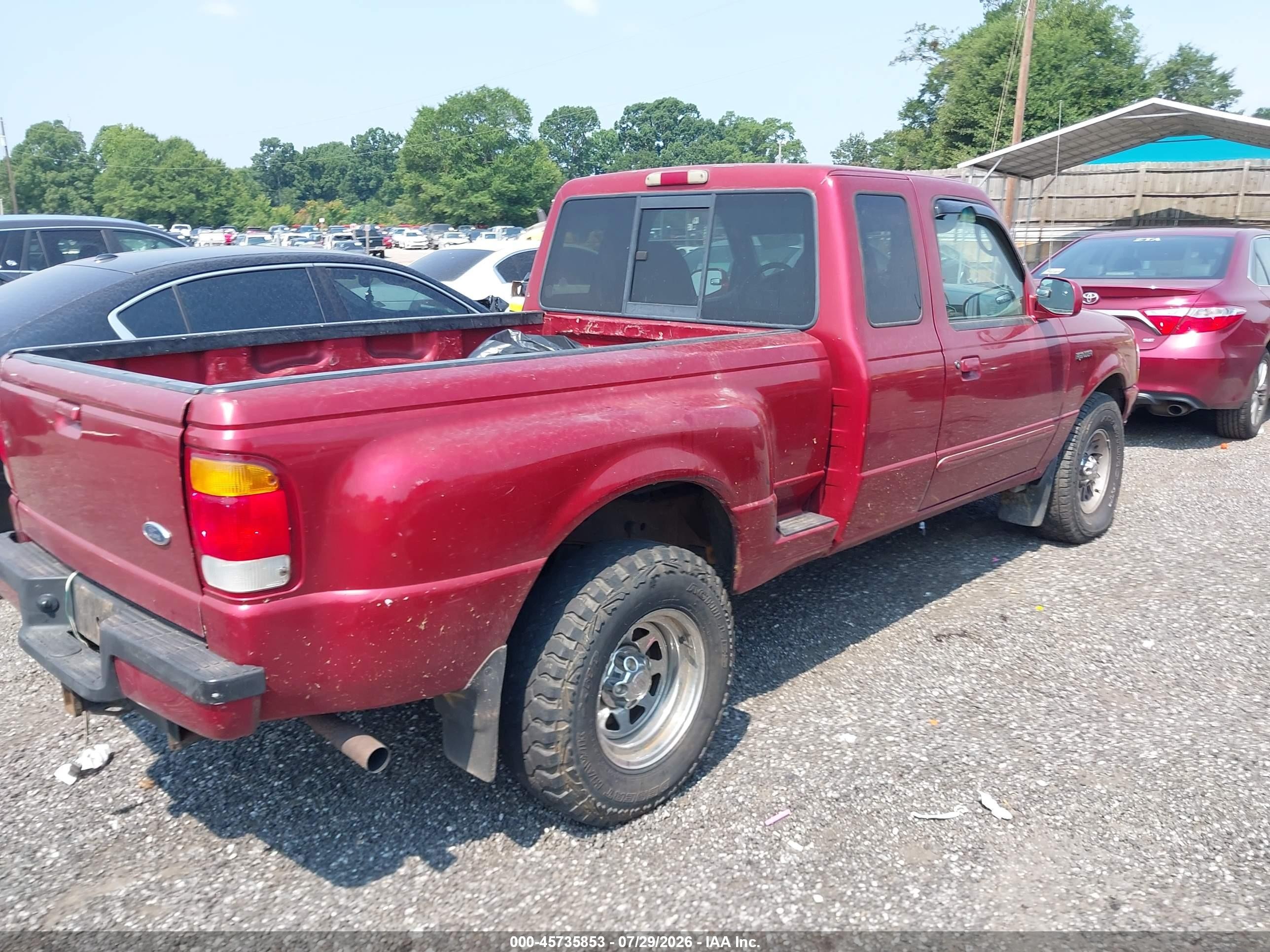 1998 Ford Ranger Splash/xl/xlt Красный vin: 1FTZR15X7WPA01168