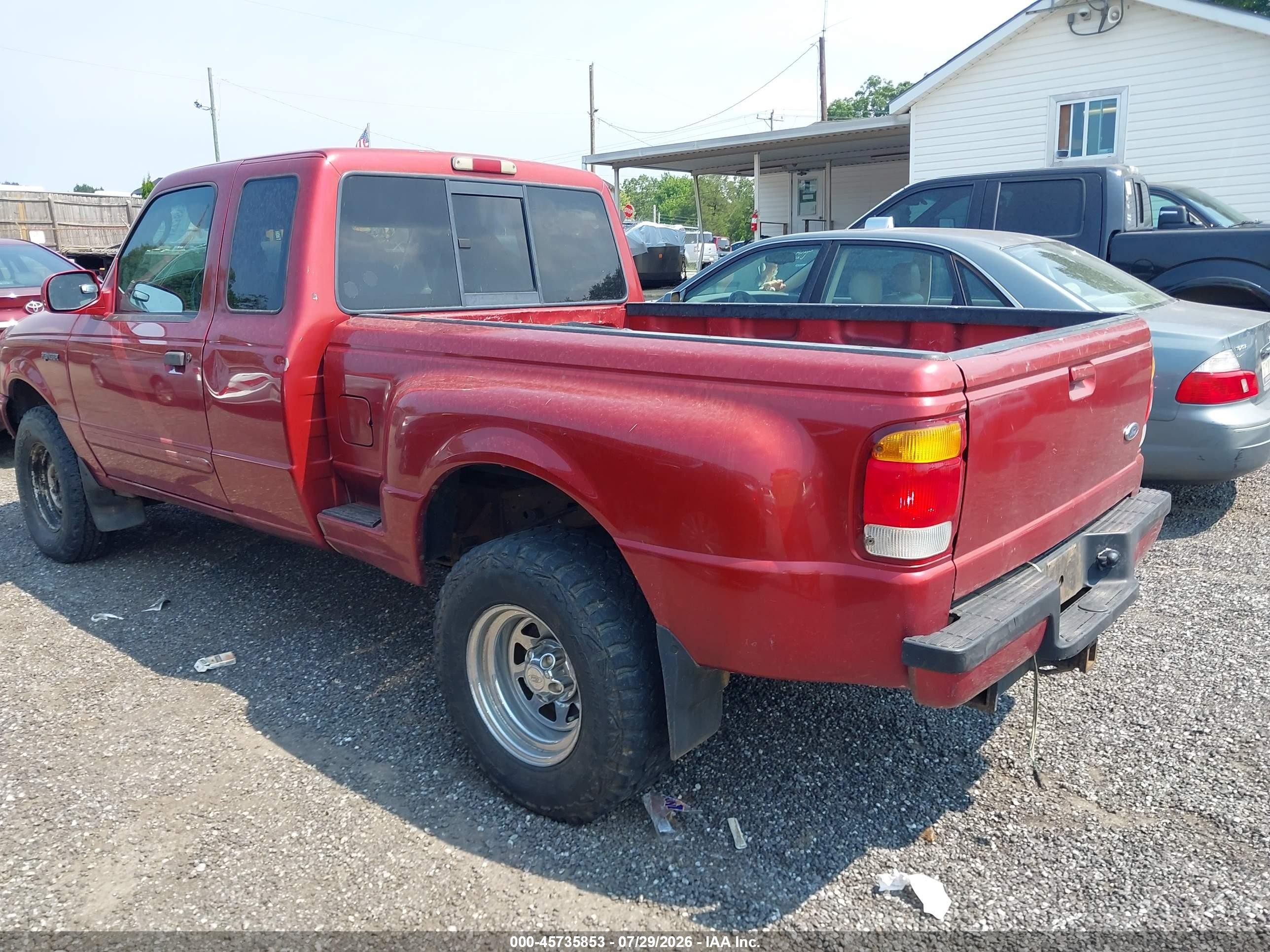1998 Ford Ranger Splash/xl/xlt Красный vin: 1FTZR15X7WPA01168