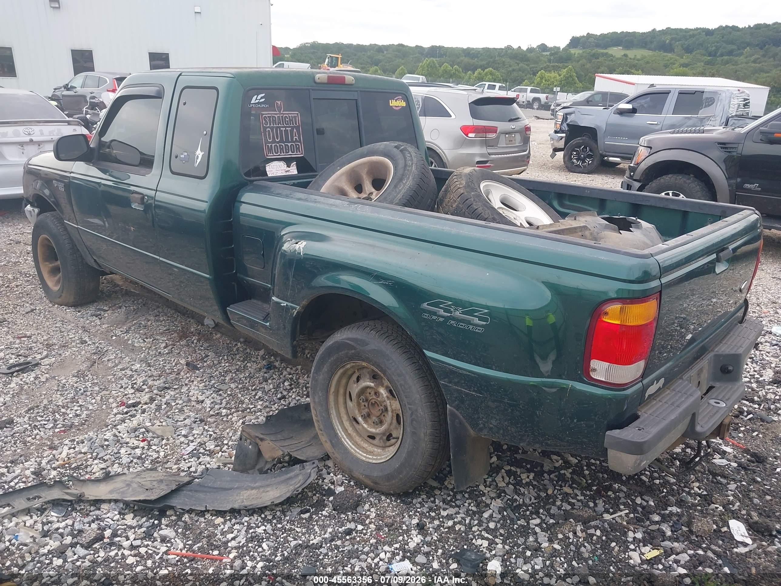 1999 Ford Ranger Xlt Green vin: 1FTZR15X7XPA81878