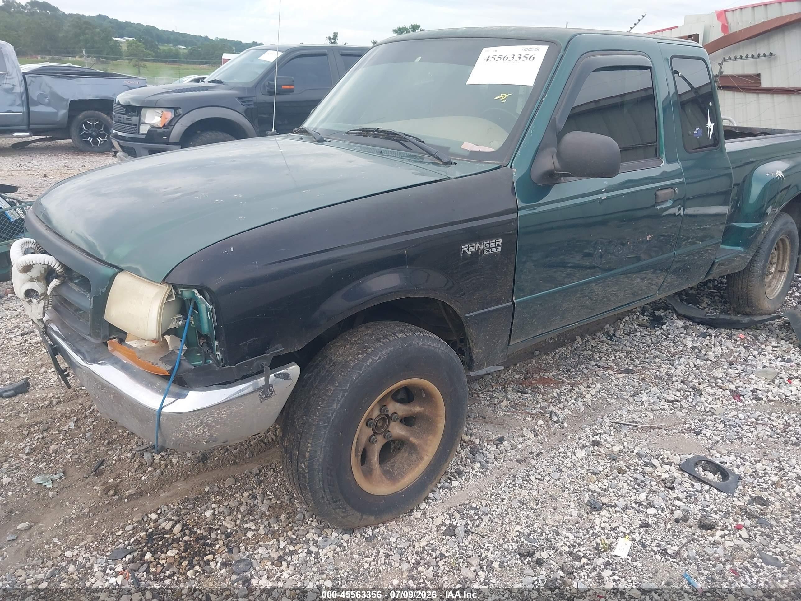 1999 Ford Ranger Xlt Green vin: 1FTZR15X7XPA81878