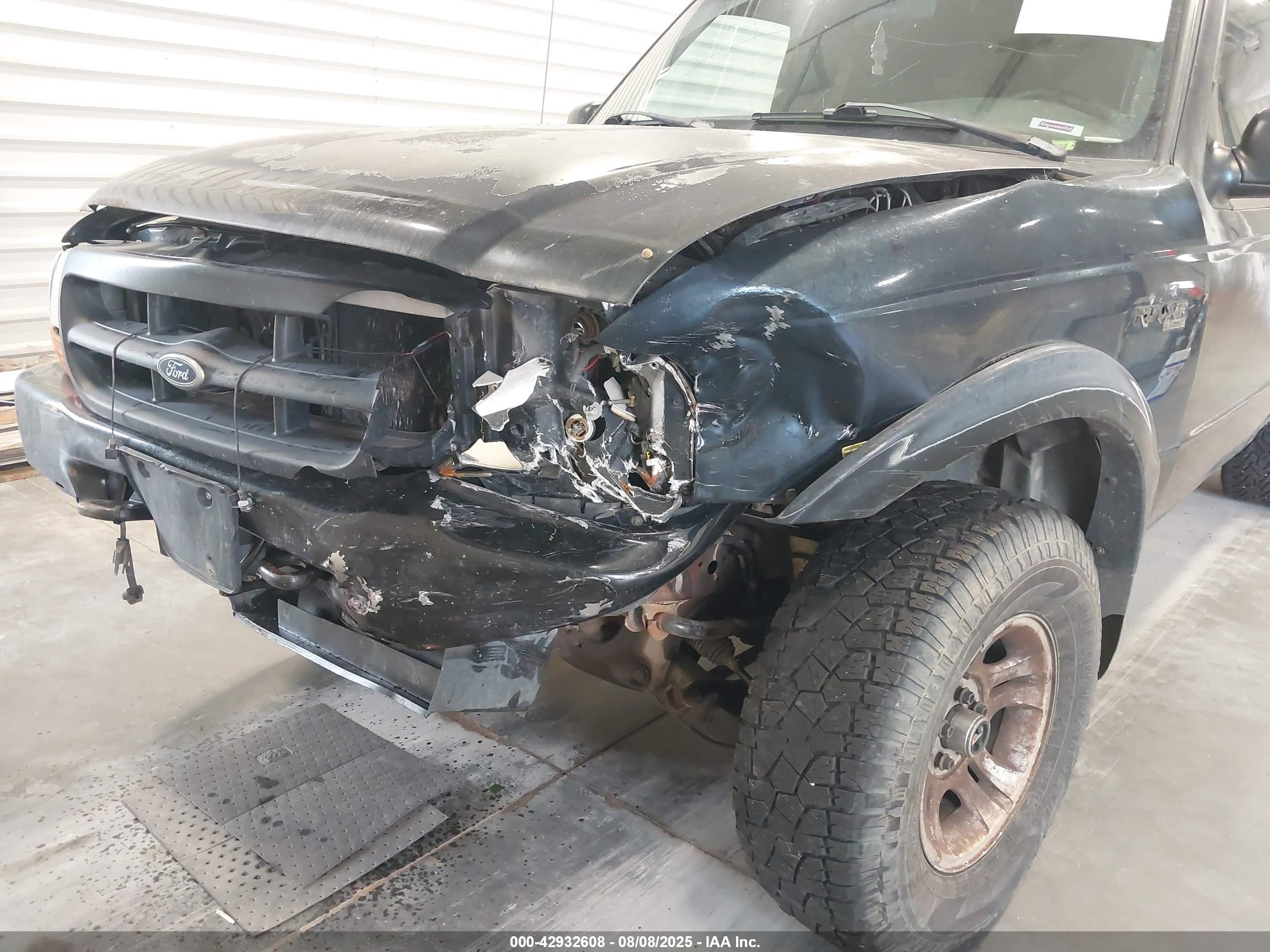 1999 Ford Ranger Super Cab Black vin: 1FTZR15X7XPB39777