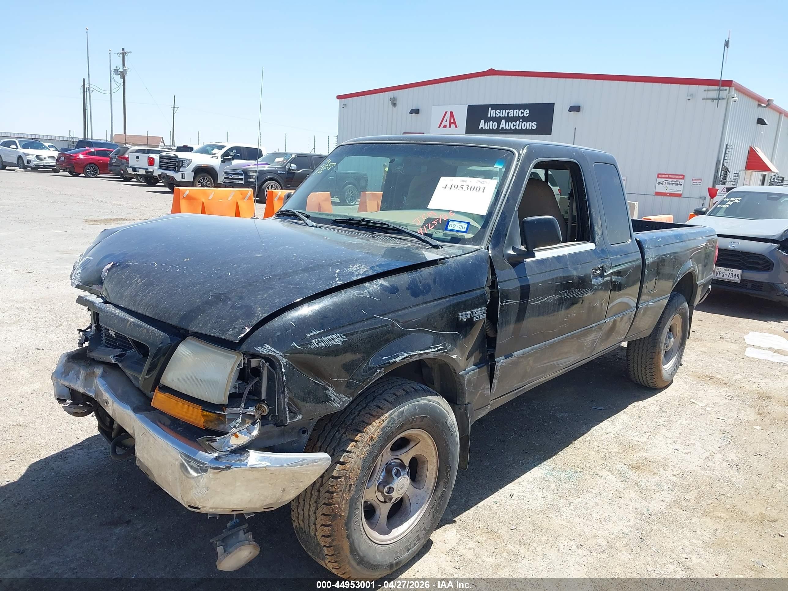2000 Ford Ranger Xlt Black vin: 1FTZR15X7YPA25165