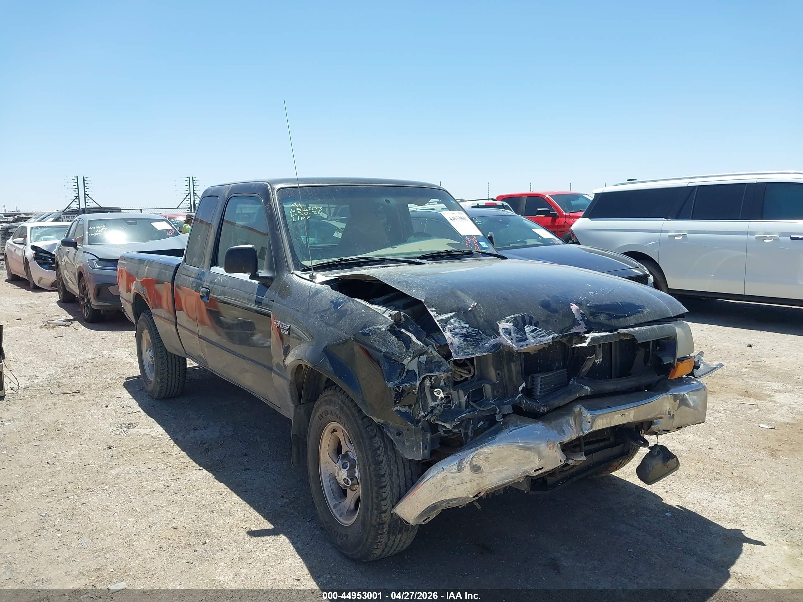 2000 Ford Ranger Xlt Black vin: 1FTZR15X7YPA25165