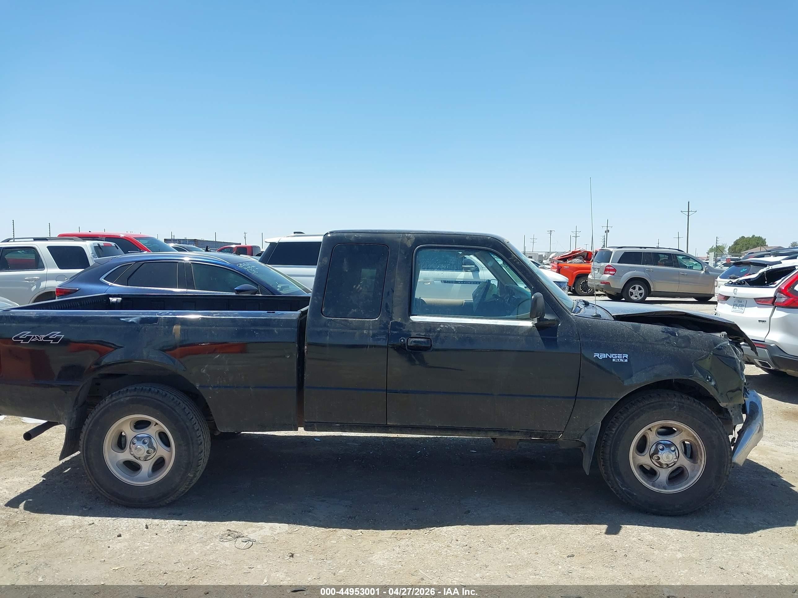 2000 Ford Ranger Xlt Black vin: 1FTZR15X7YPA25165