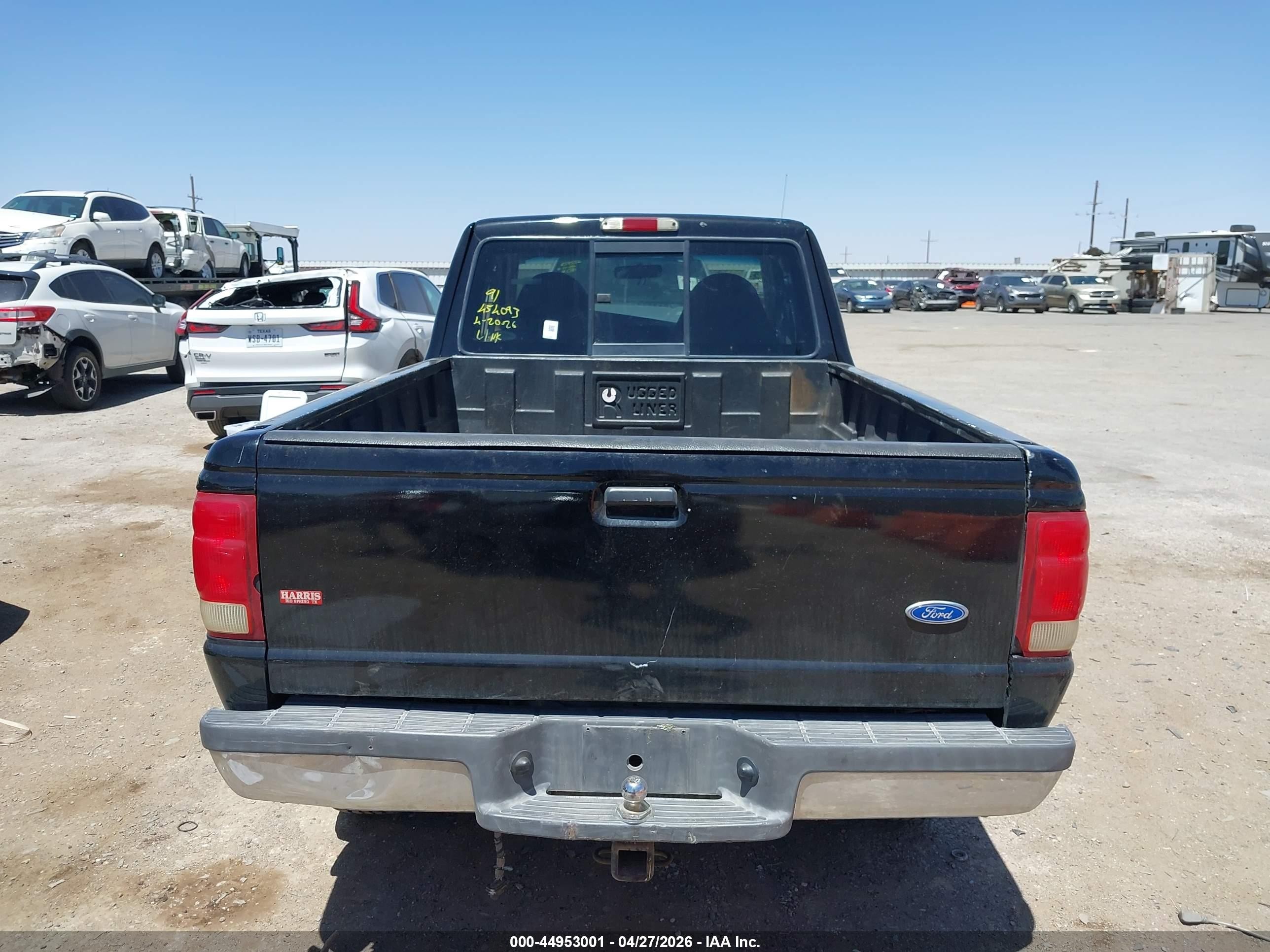 2000 Ford Ranger Xlt Black vin: 1FTZR15X7YPA25165