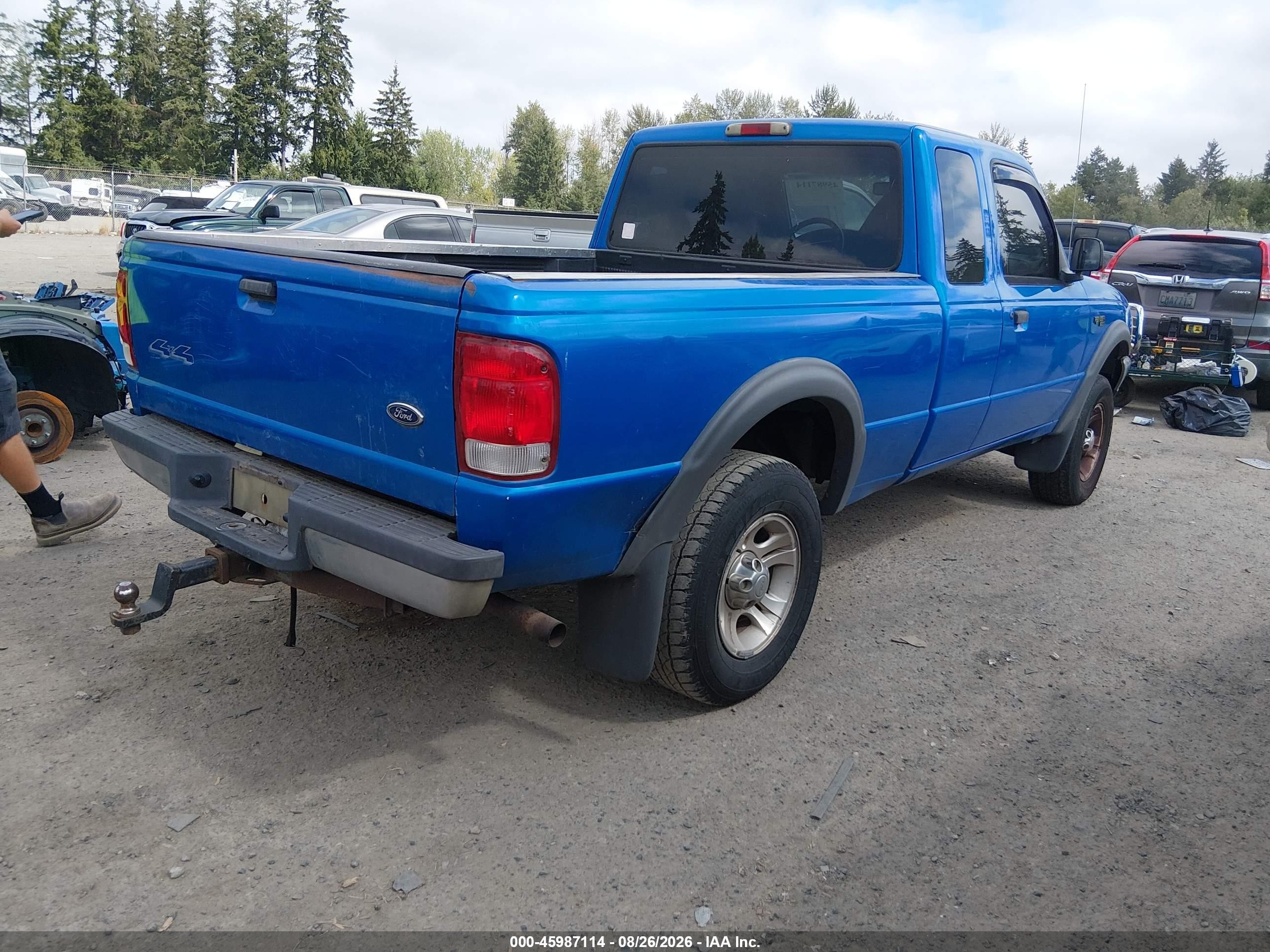 2000 Ford Ranger Xlt Blue vin: 1FTZR15X7YPA78738