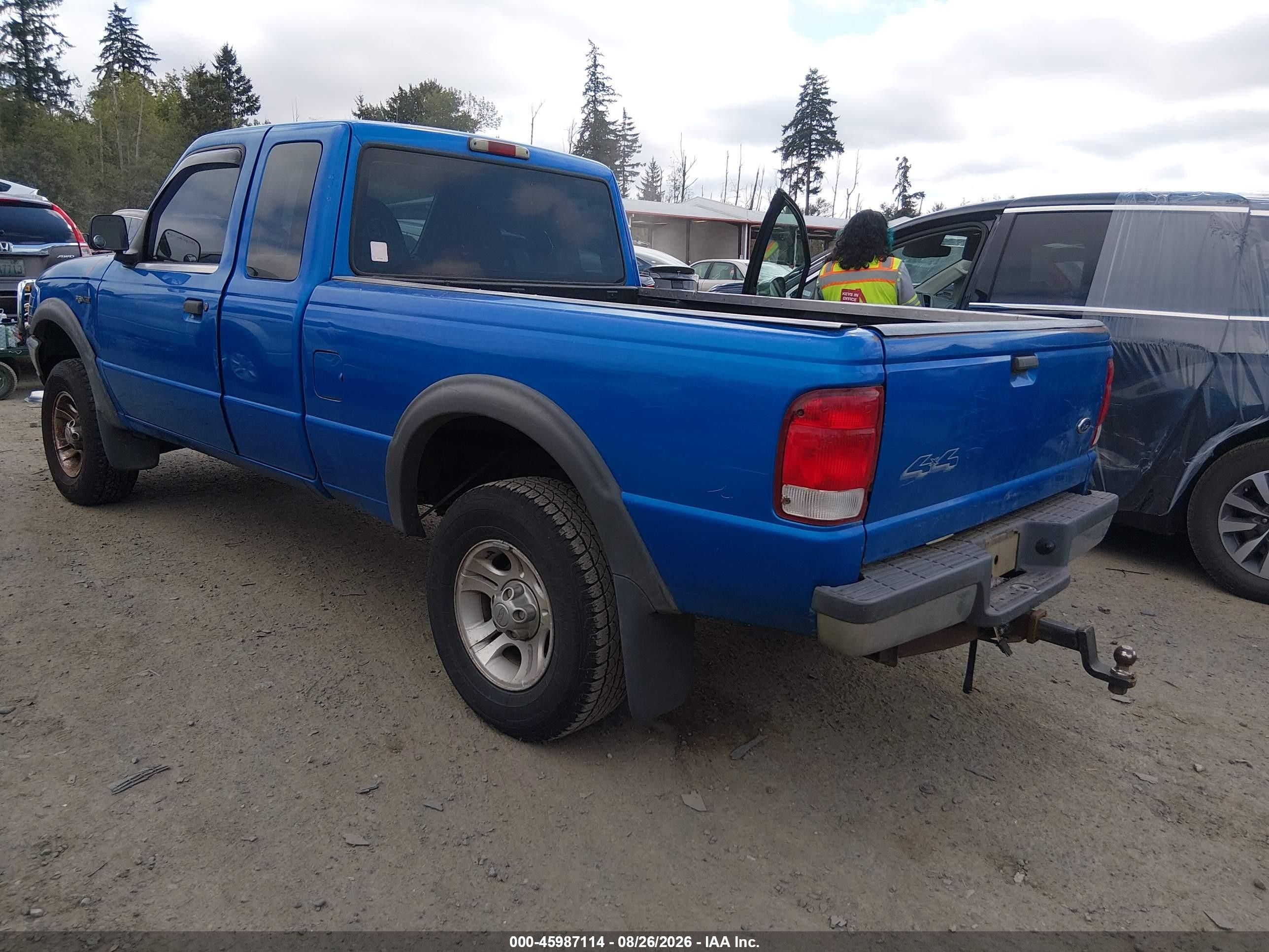 2000 Ford Ranger Xlt Blue vin: 1FTZR15X7YPA78738