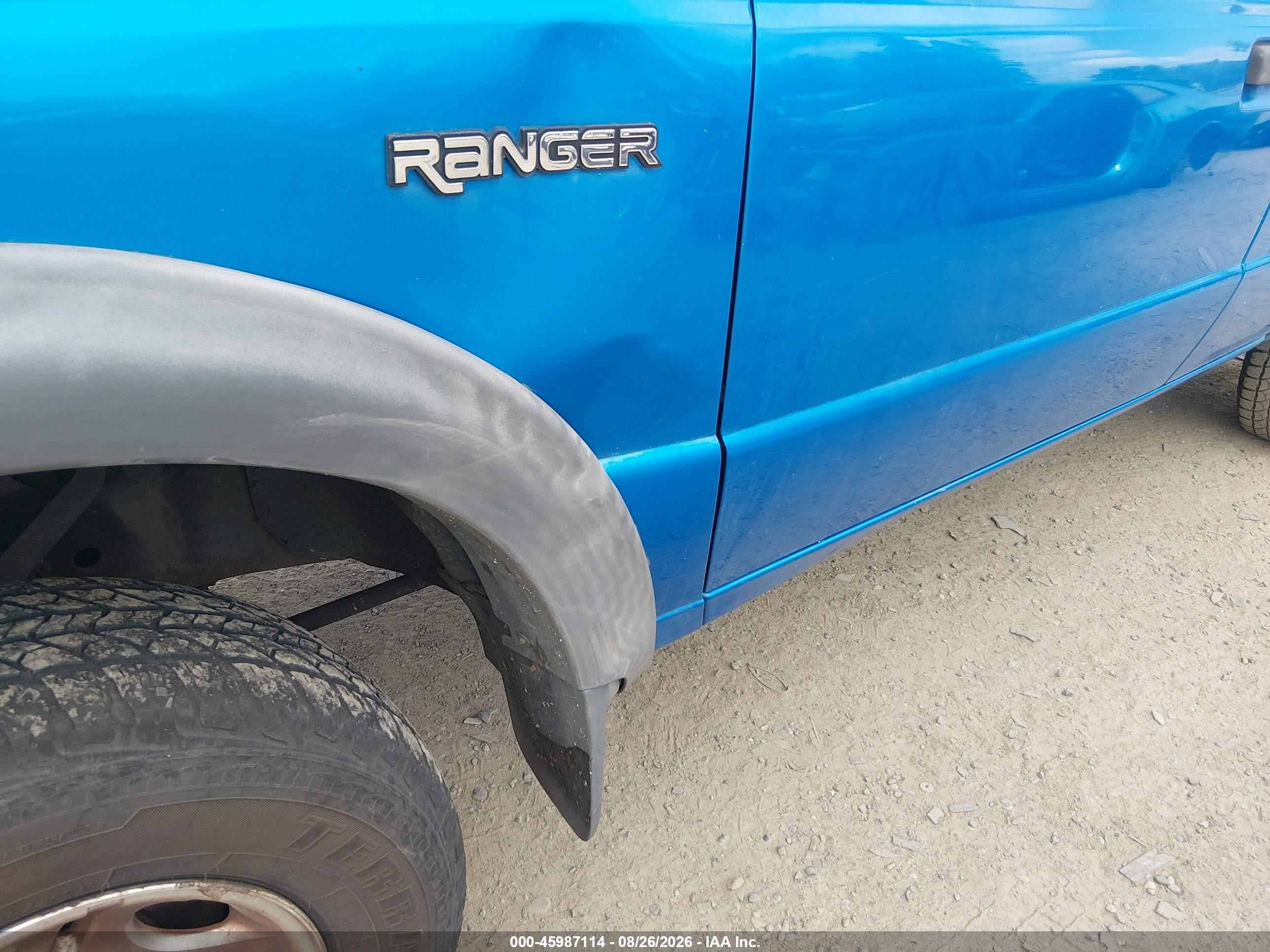 2000 Ford Ranger Xlt Blue vin: 1FTZR15X7YPA78738