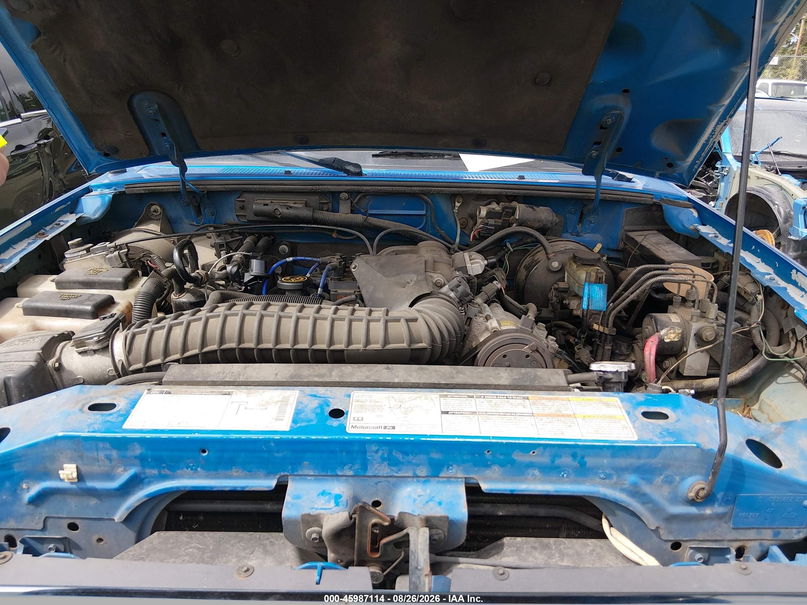 2000 Ford Ranger Xlt Blue vin: 1FTZR15X7YPA78738