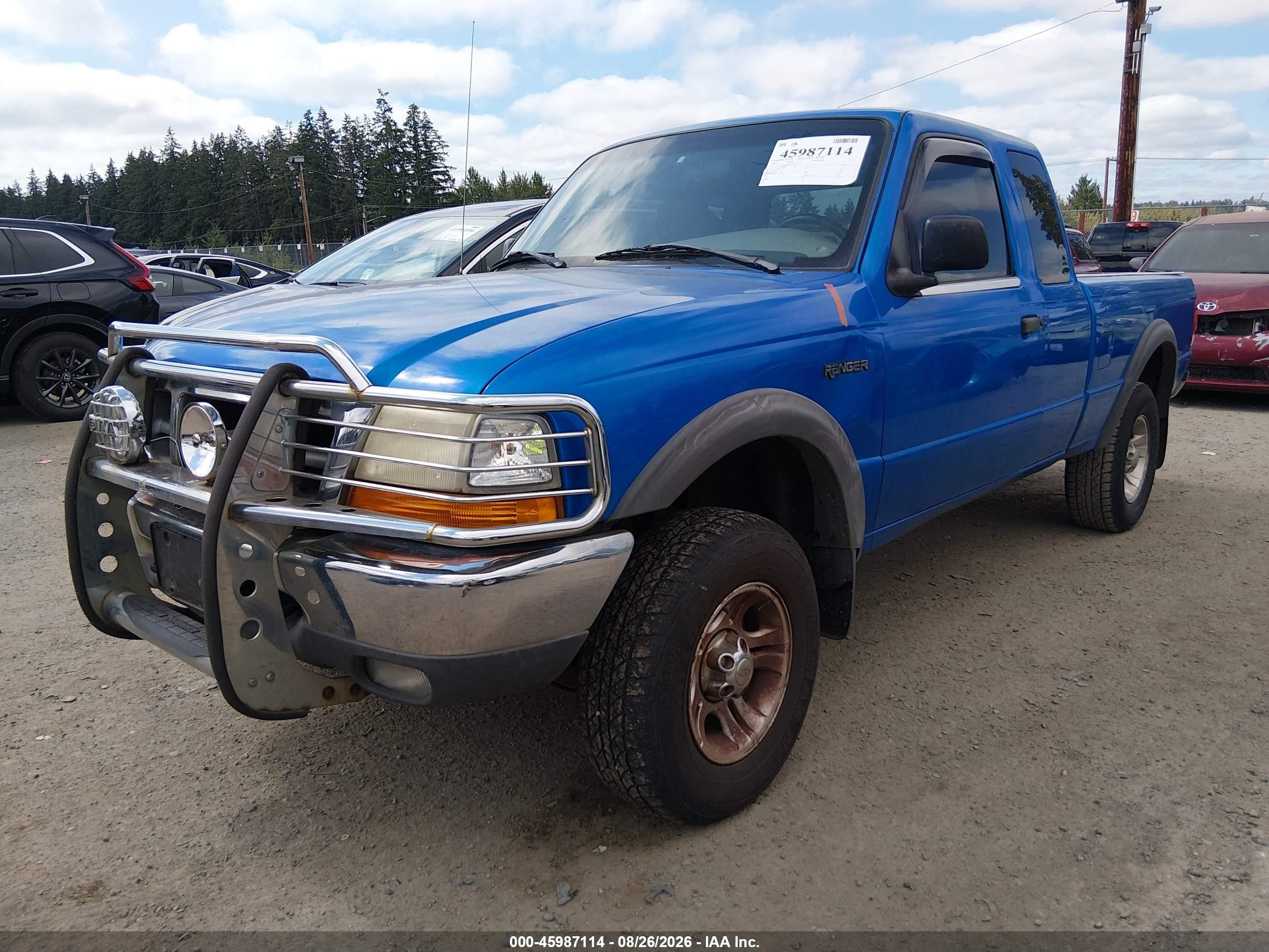 2000 Ford Ranger Xlt Blue vin: 1FTZR15X7YPA78738
