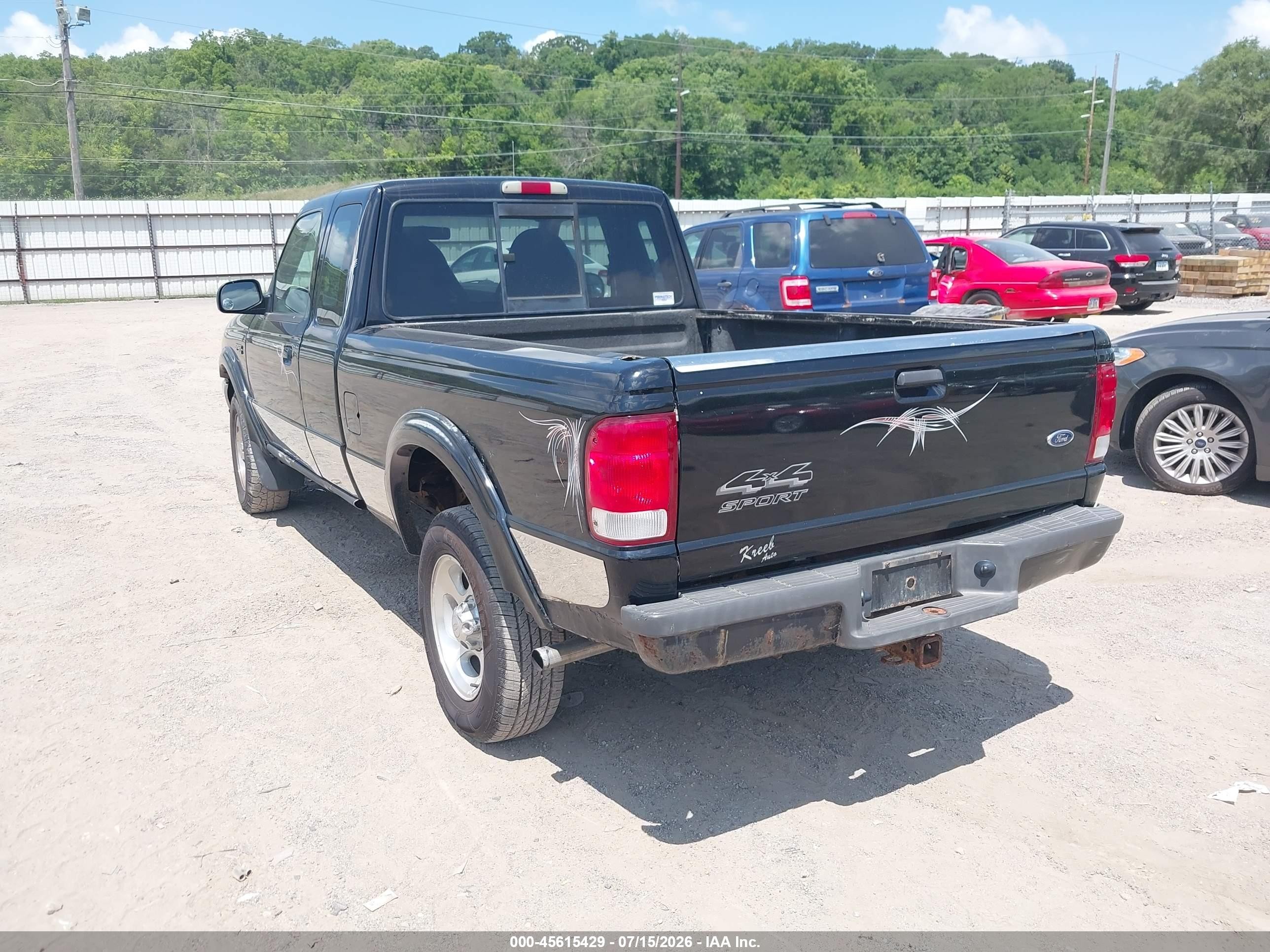 2000 Ford Ranger Xlt Black vin: 1FTZR15X7YPB23483
