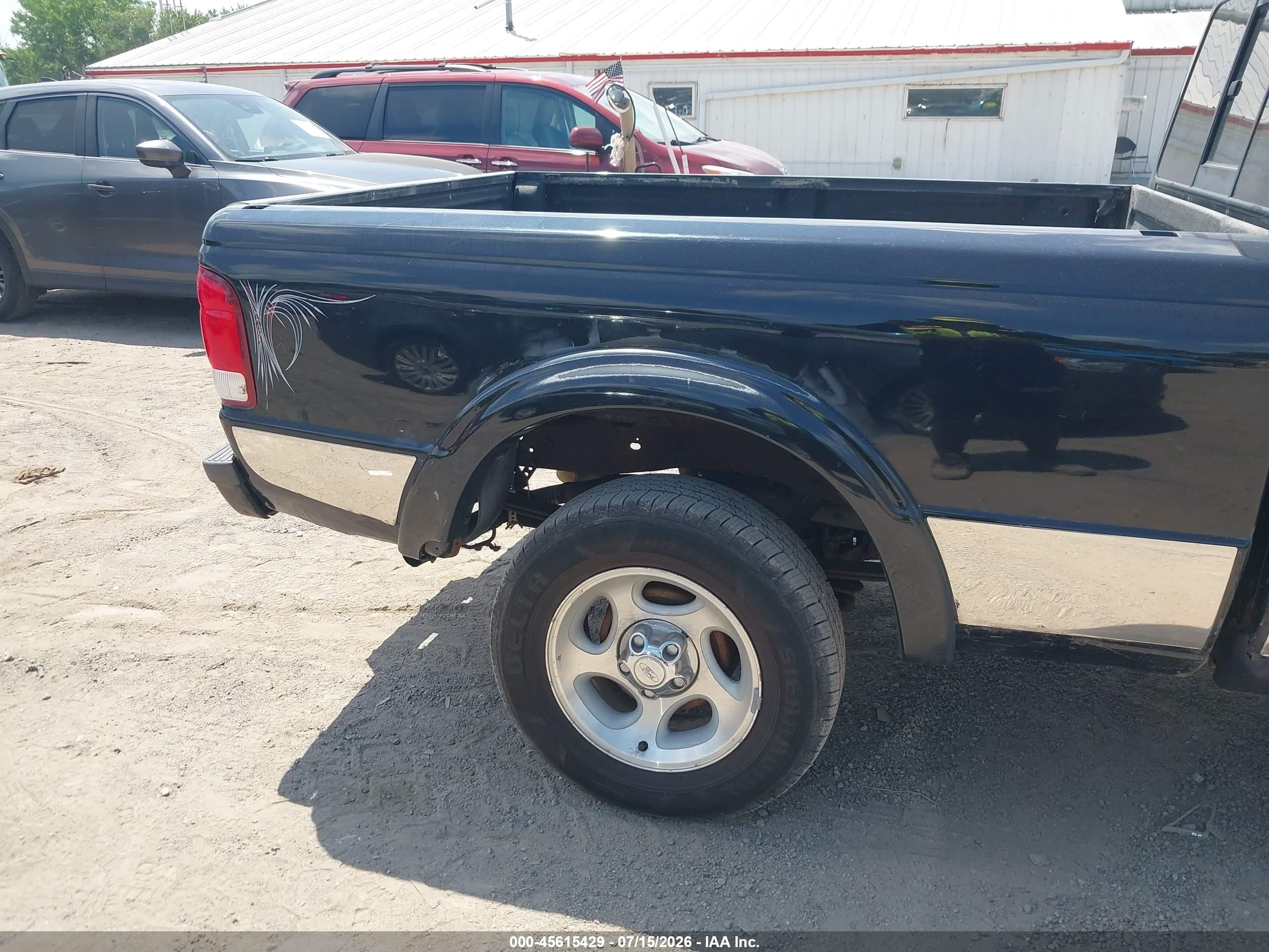 2000 Ford Ranger Xlt Black vin: 1FTZR15X7YPB23483