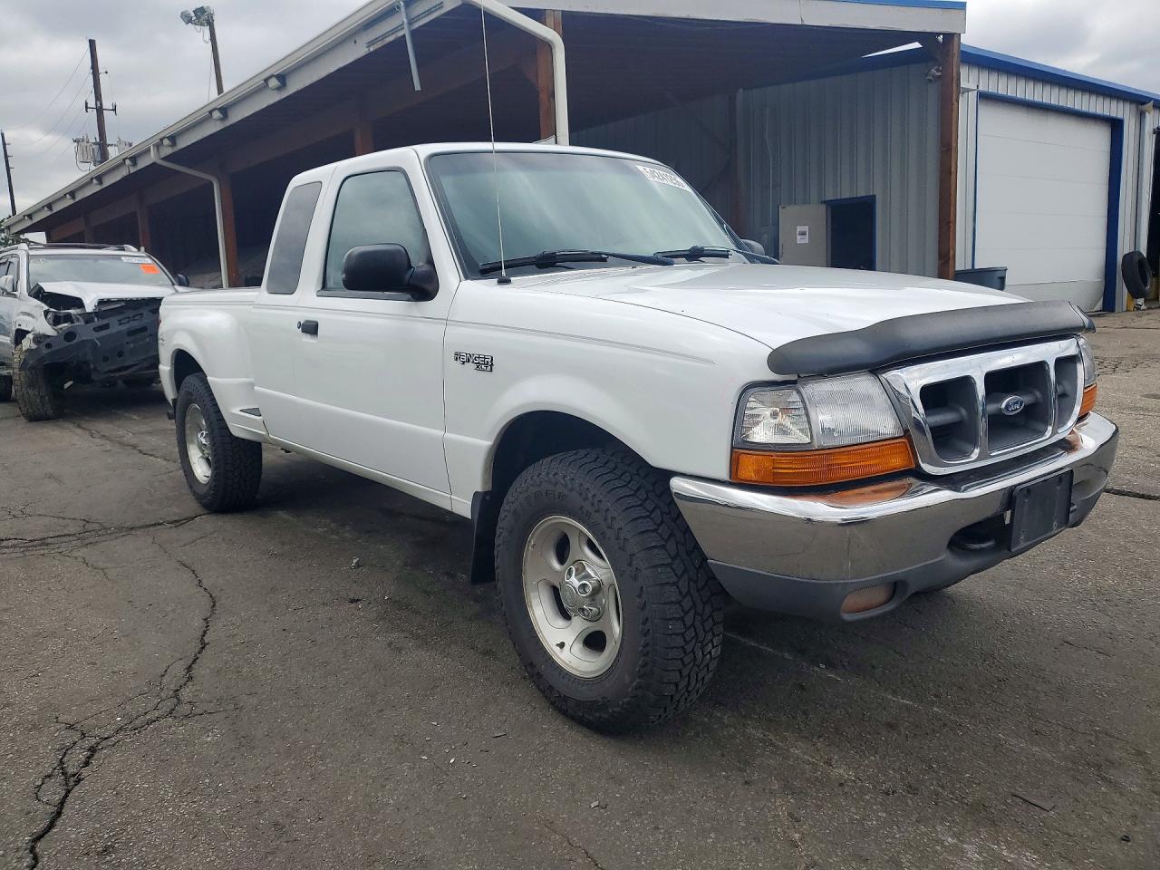 2000 Ford Ranger Super Cab White vin: 1FTZR15X7YPB87698