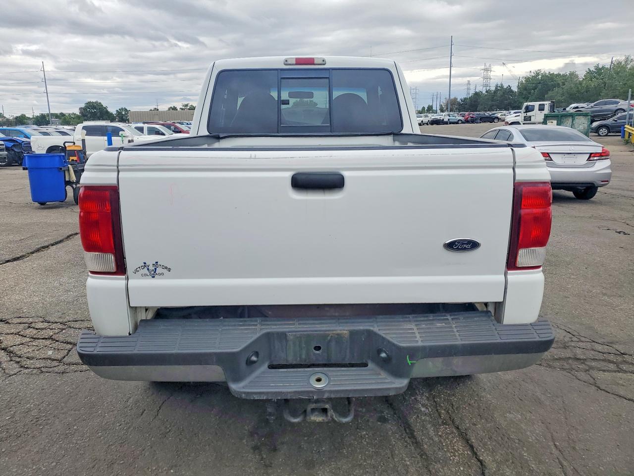 2000 Ford Ranger Super Cab White vin: 1FTZR15X7YPB87698