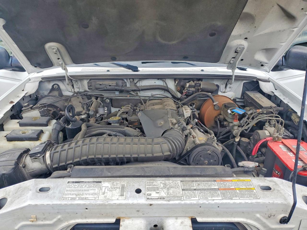 2000 Ford Ranger Super Cab White vin: 1FTZR15X7YPB87698