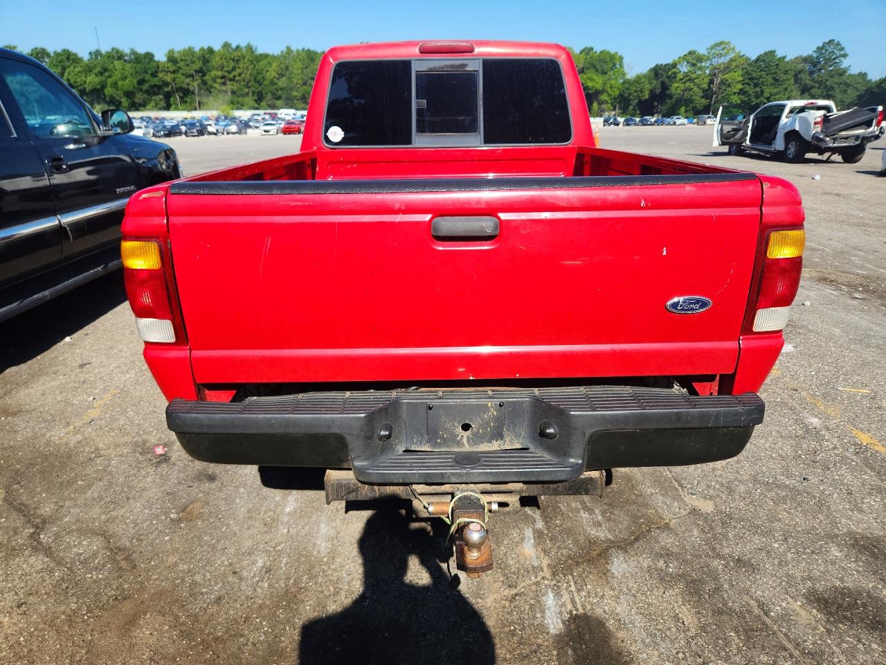 1998 Ford Ranger Super Cab Red vin: 1FTZR15X8WPA11949