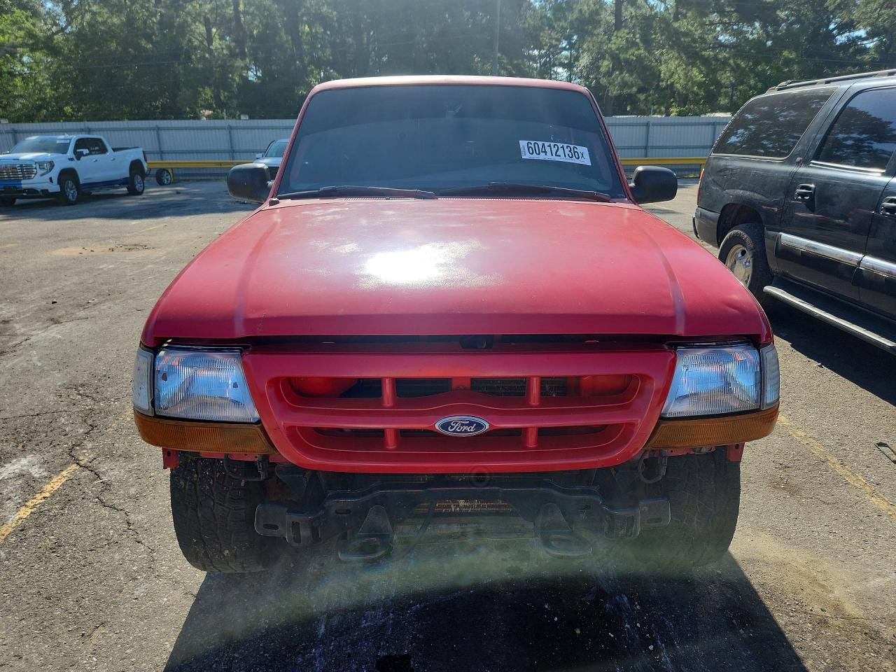 1998 Ford Ranger Super Cab Red vin: 1FTZR15X8WPA11949