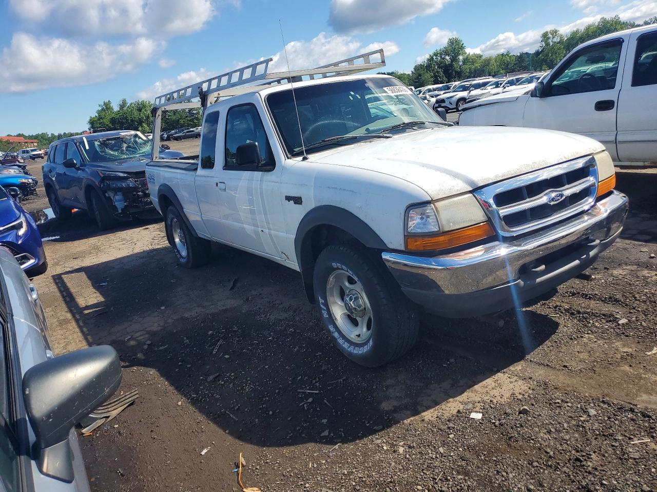 1998 Ford Ranger Super Cab White vin: 1FTZR15X9WTA69785
