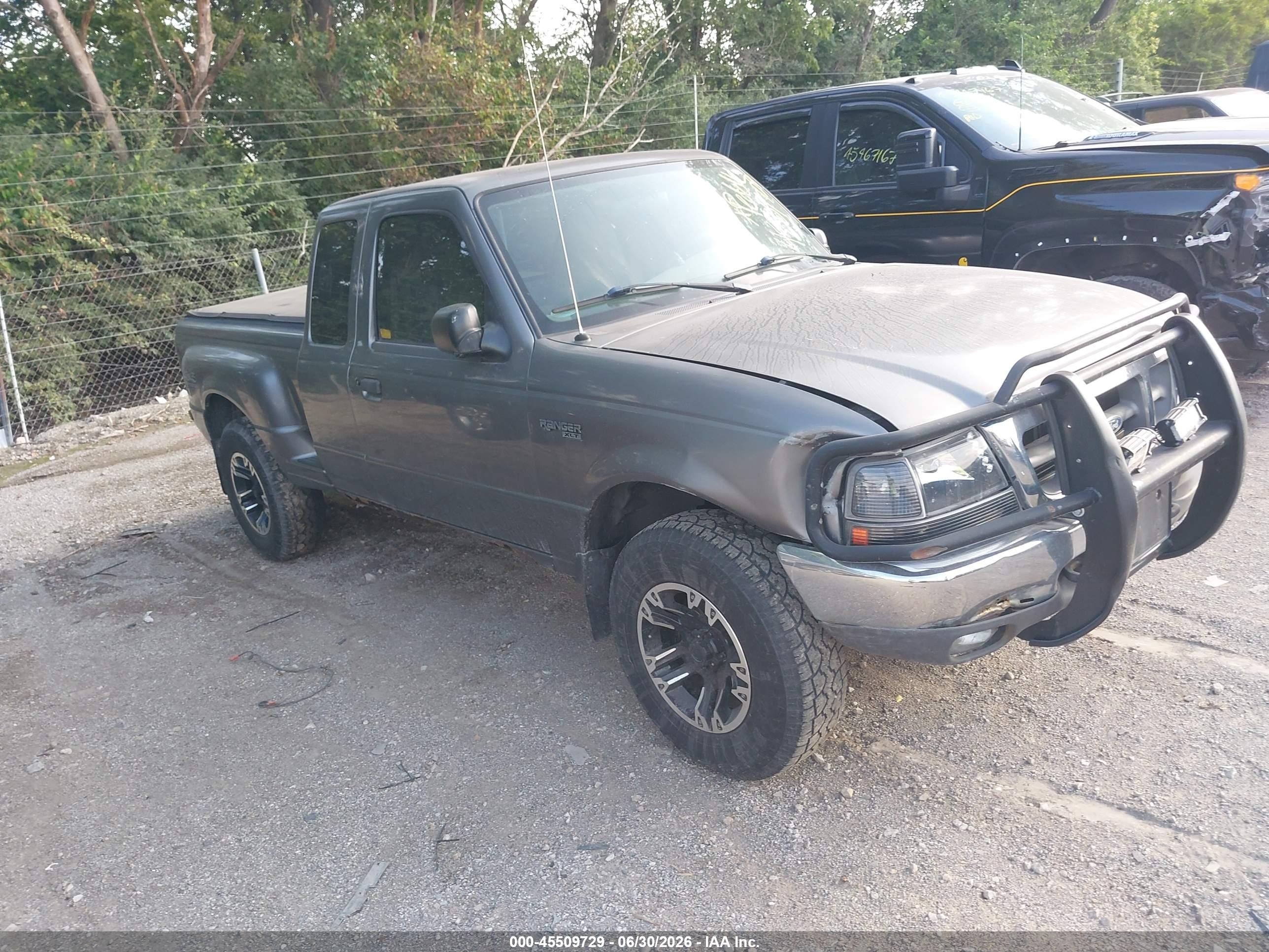 1999 Ford Ranger Xlt Gray vin: 1FTZR15X9XTB02480