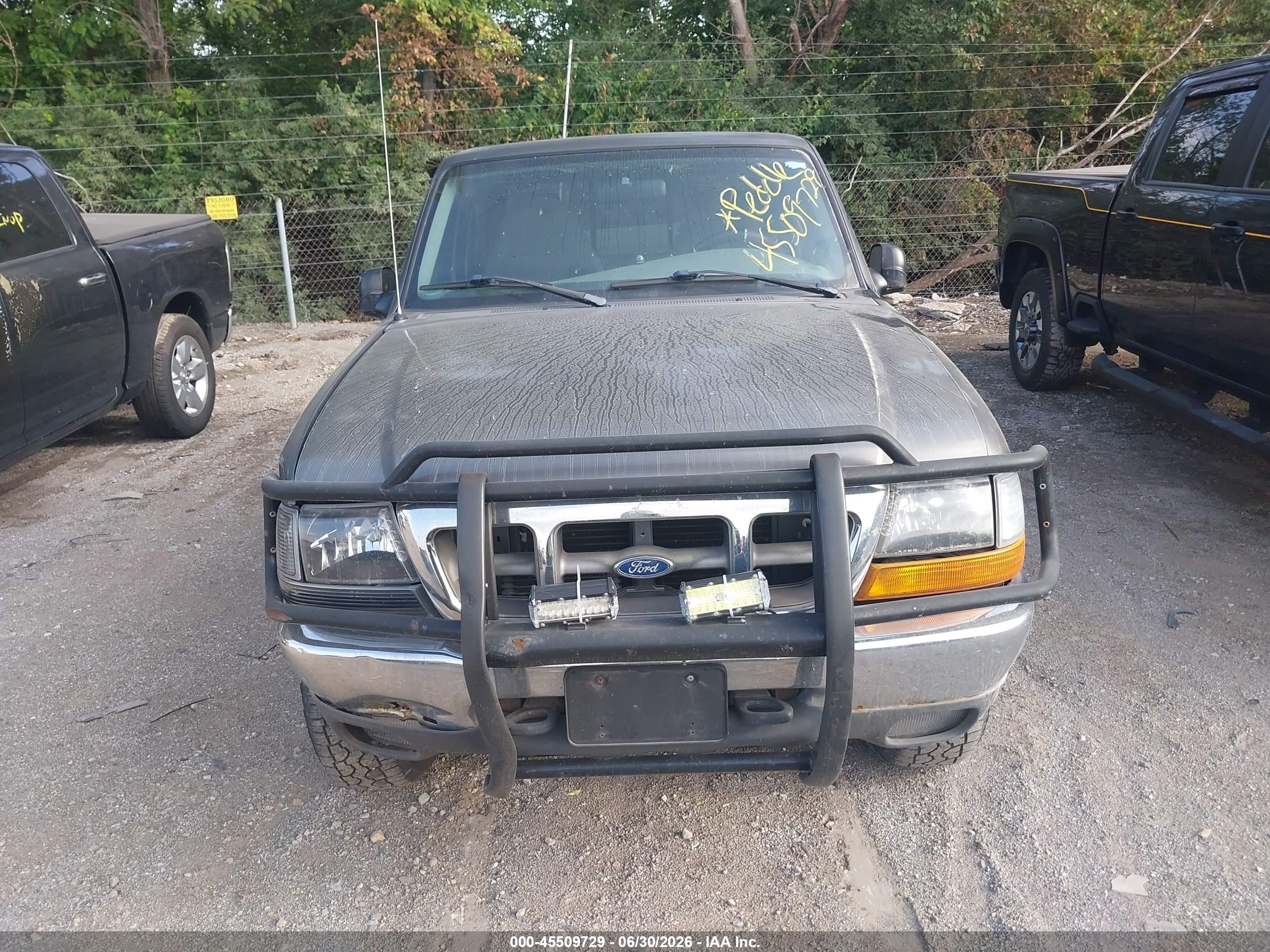1999 Ford Ranger Xlt Gray vin: 1FTZR15X9XTB02480
