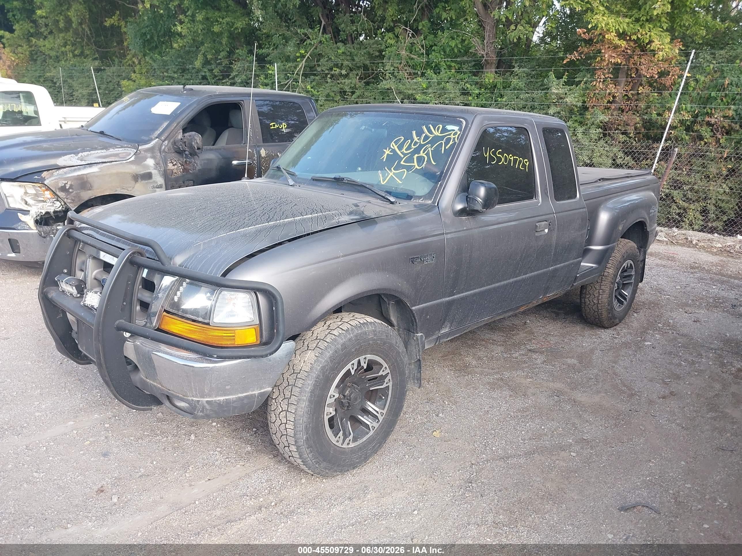 1999 Ford Ranger Xlt Gray vin: 1FTZR15X9XTB02480