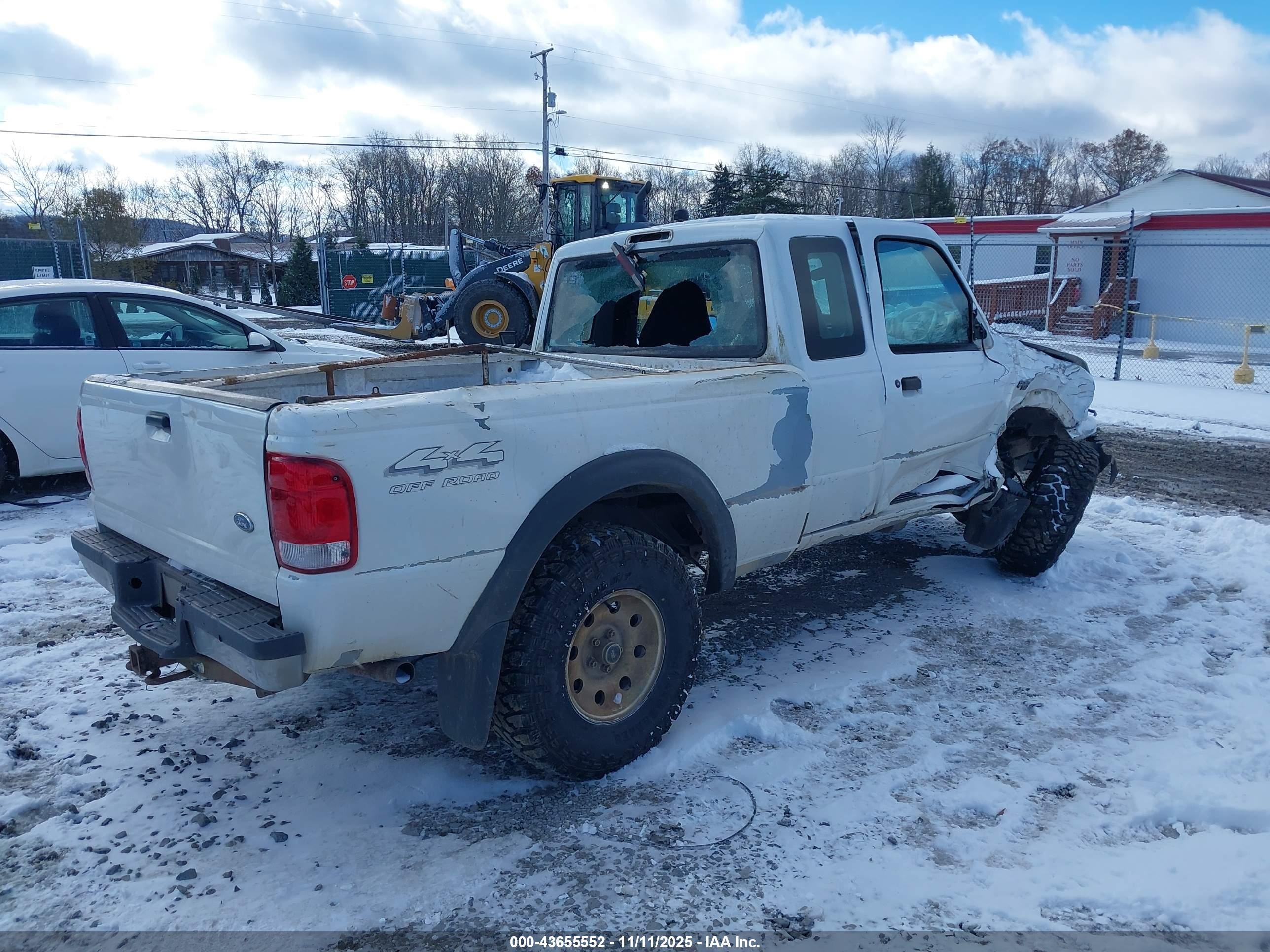 2000 Ford Ranger Xlt White vin: 1FTZR15X9YTB27915