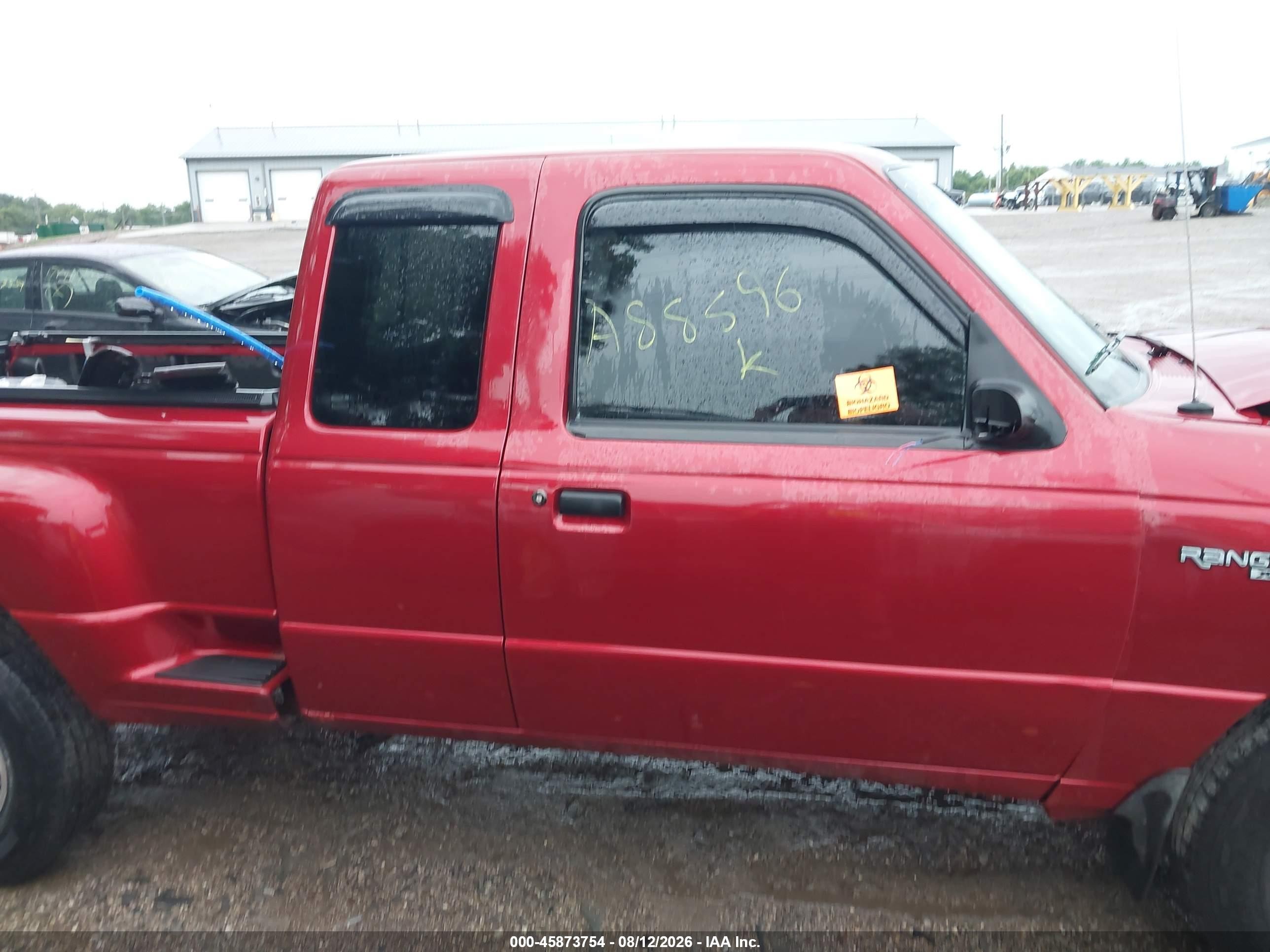 1999 Ford Ranger Xlt Red vin: 1FTZR15XXXPA88596