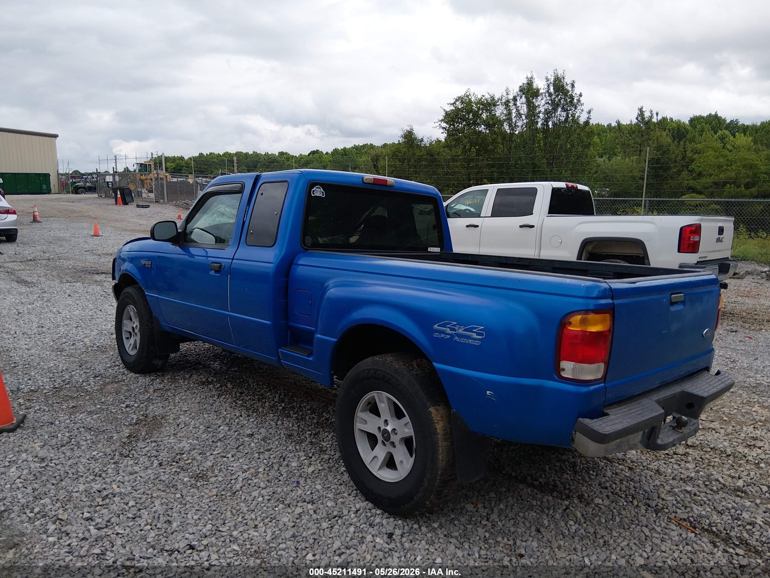 1999 Ford Ranger Xlt Blue vin: 1FTZR15XXXTA50423