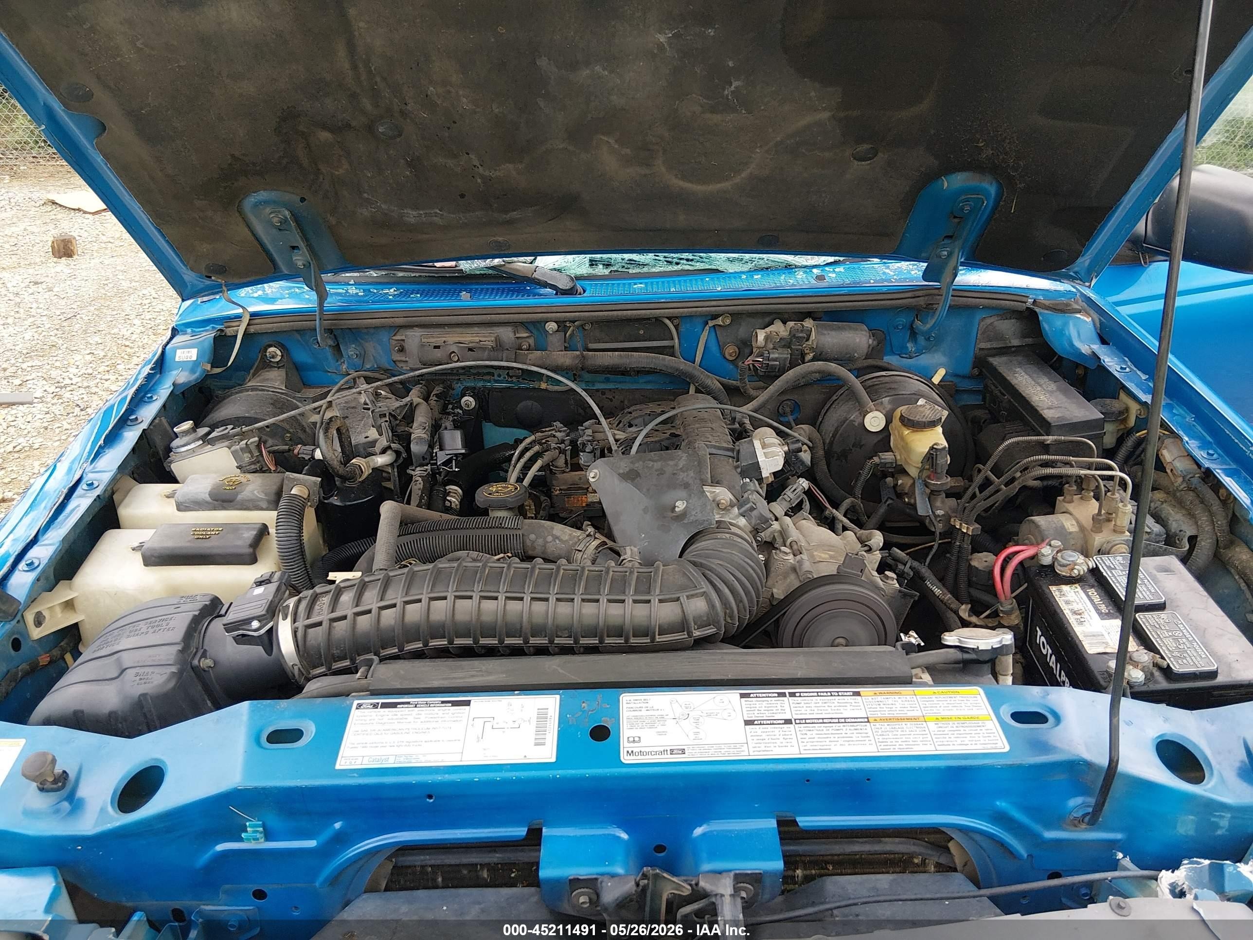 1999 Ford Ranger Xlt Blue vin: 1FTZR15XXXTA50423