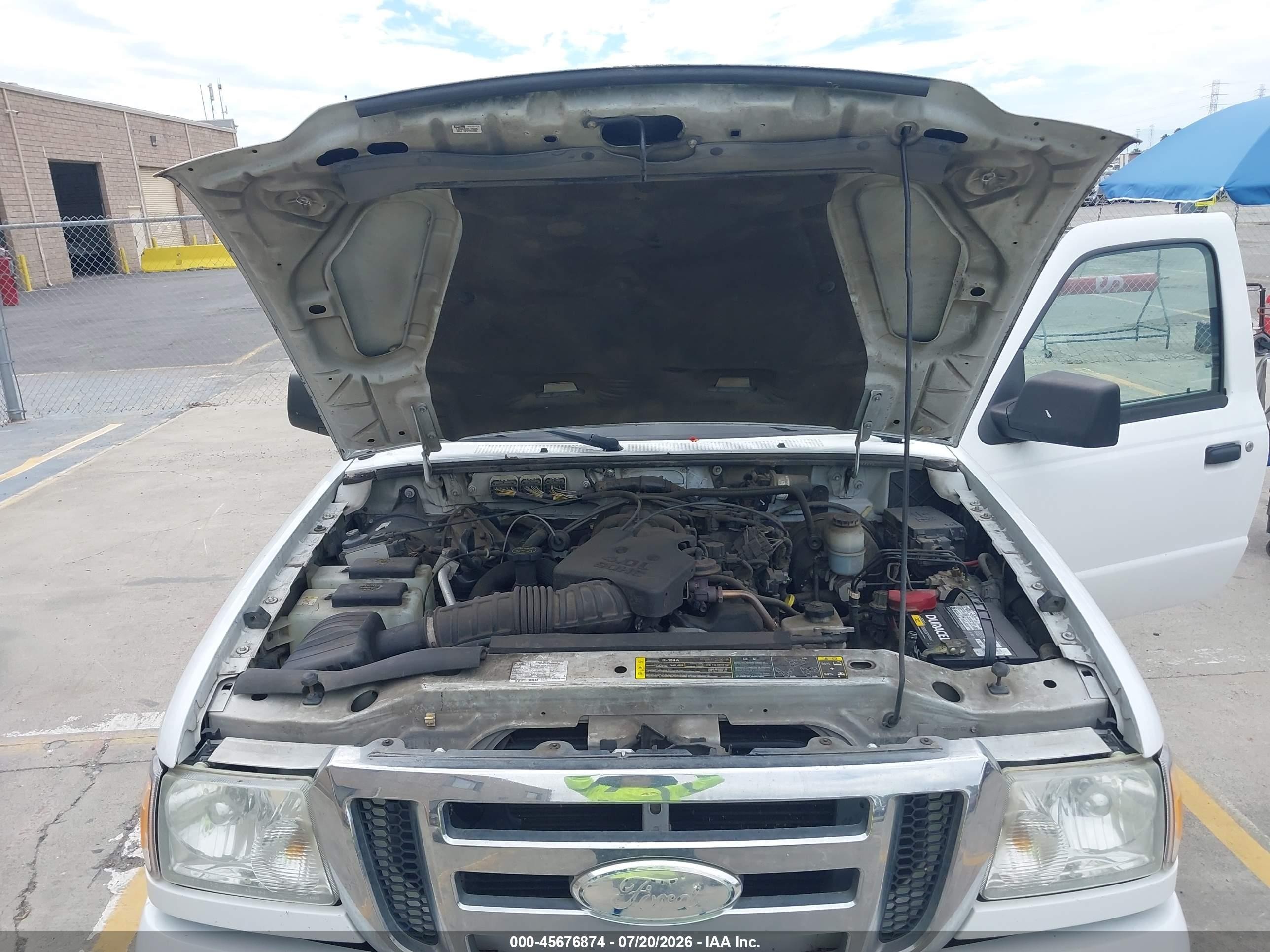 2008 Ford Ranger Xlt White vin: 1FTZR44E18PA47793