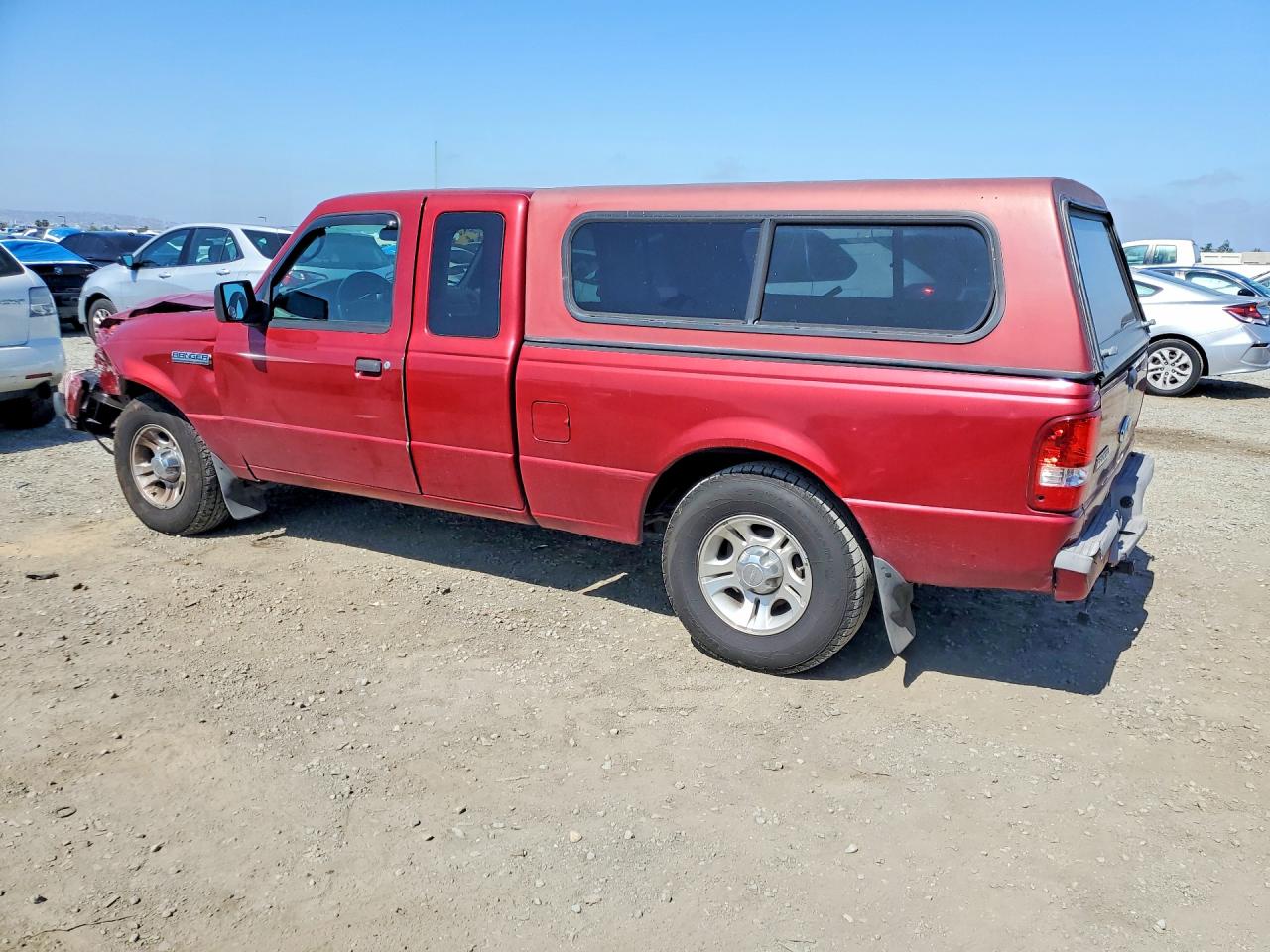 2008 Ford Ranger Super Cab Red vin: 1FTZR44E58PA19236