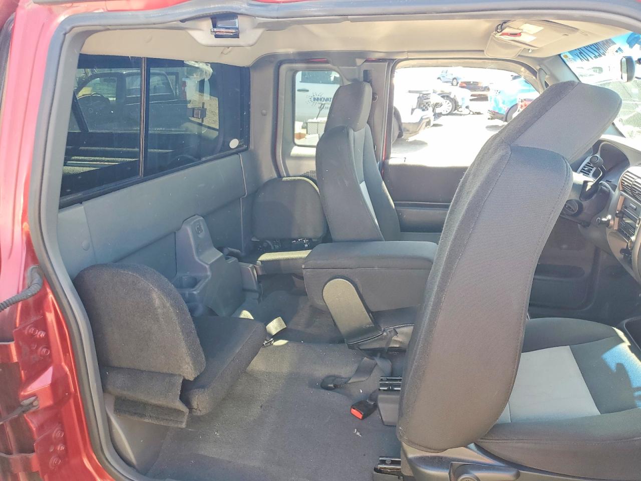 2008 Ford Ranger Super Cab Red vin: 1FTZR44E58PA19236