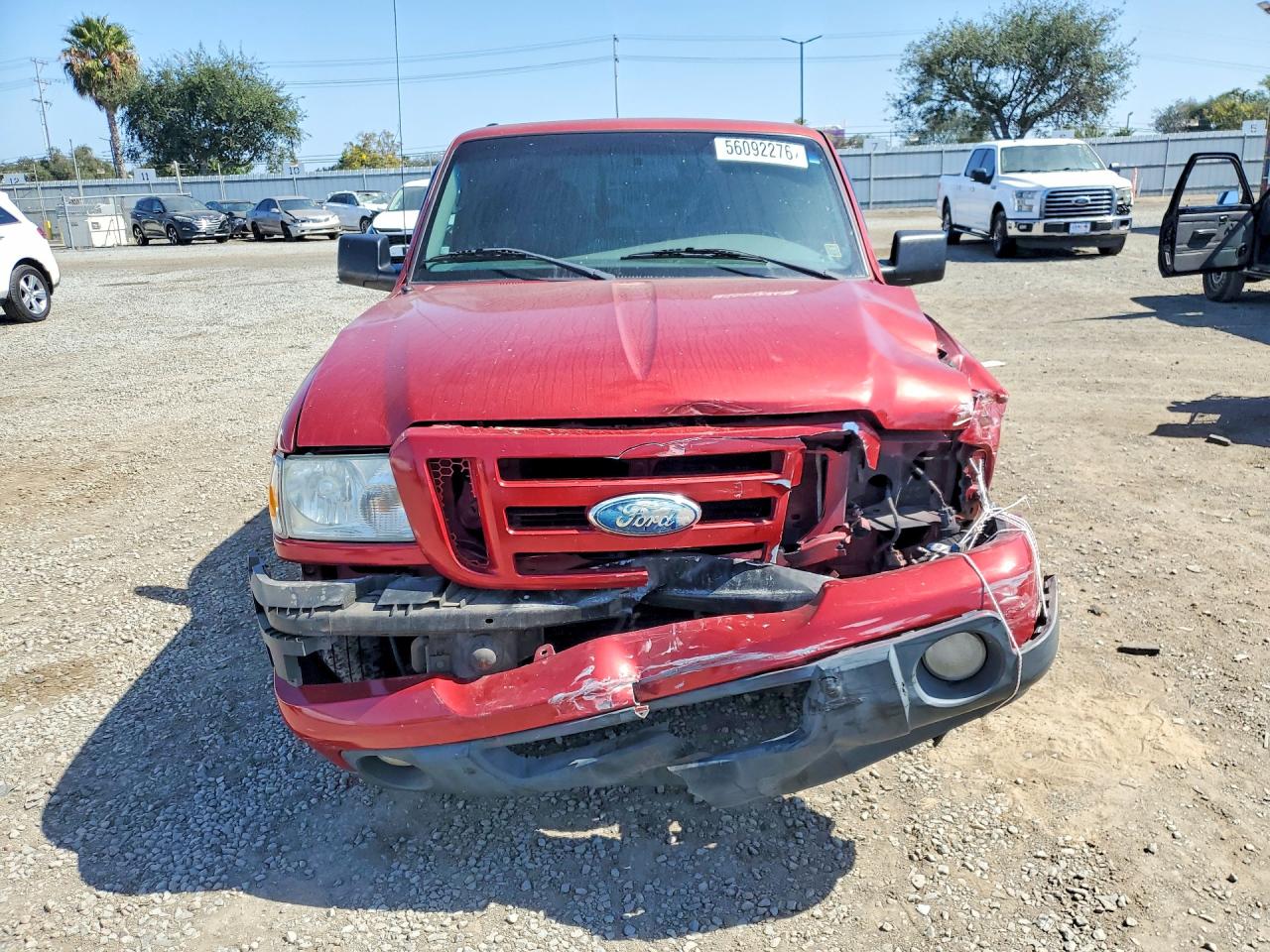 2008 Ford Ranger Super Cab Red vin: 1FTZR44E58PA19236