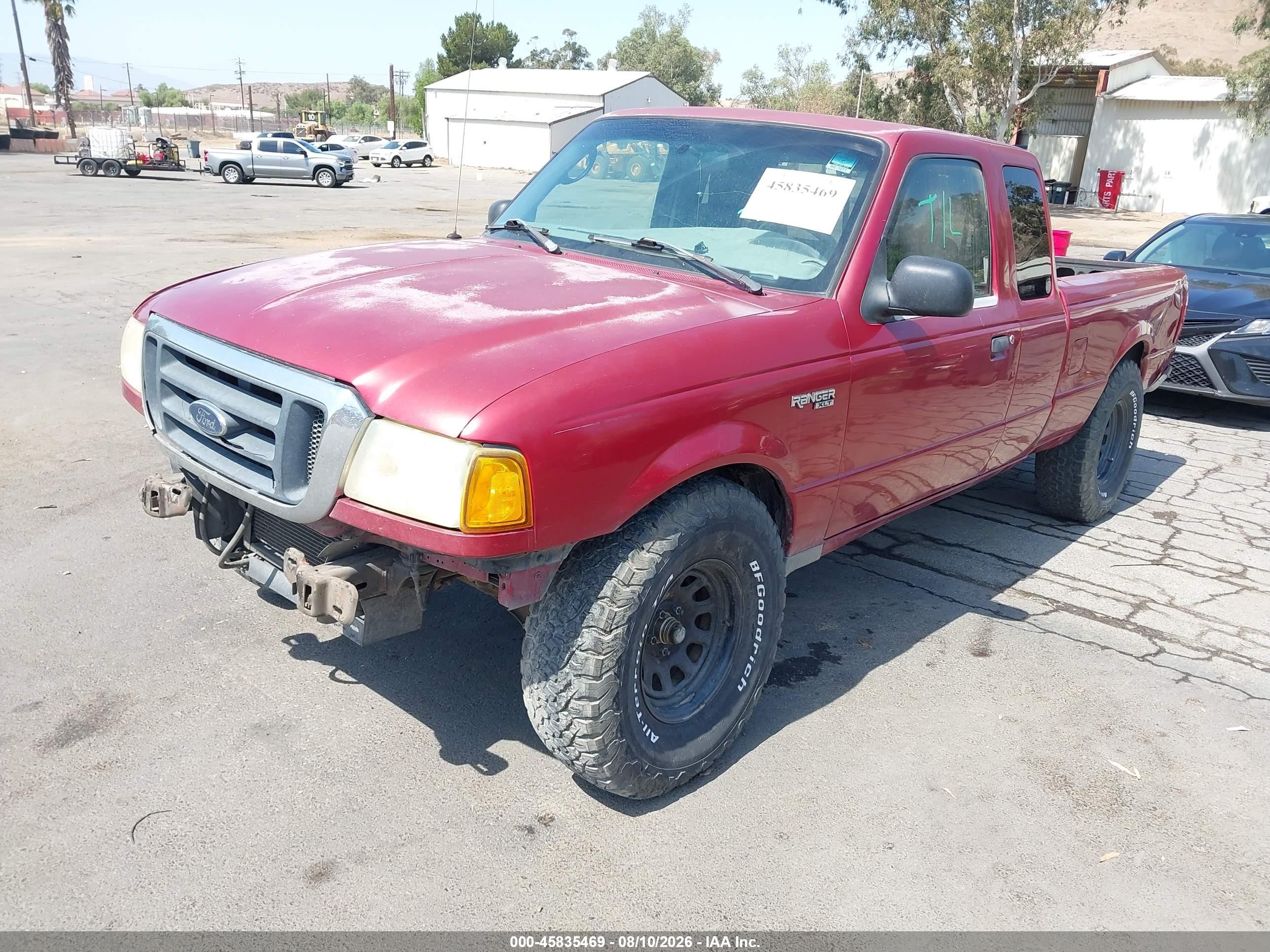 2004 Ford Ranger Xlt Красный vin: 1FTZR44E94PA42397
