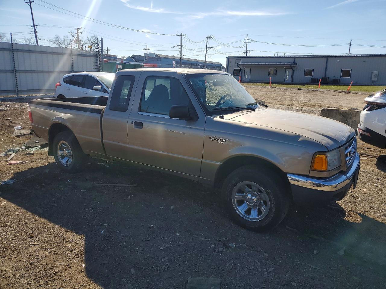 2003 Ford Ranger Super Cab Желто-коричневый vin: 1FTZR44U13PB81445
