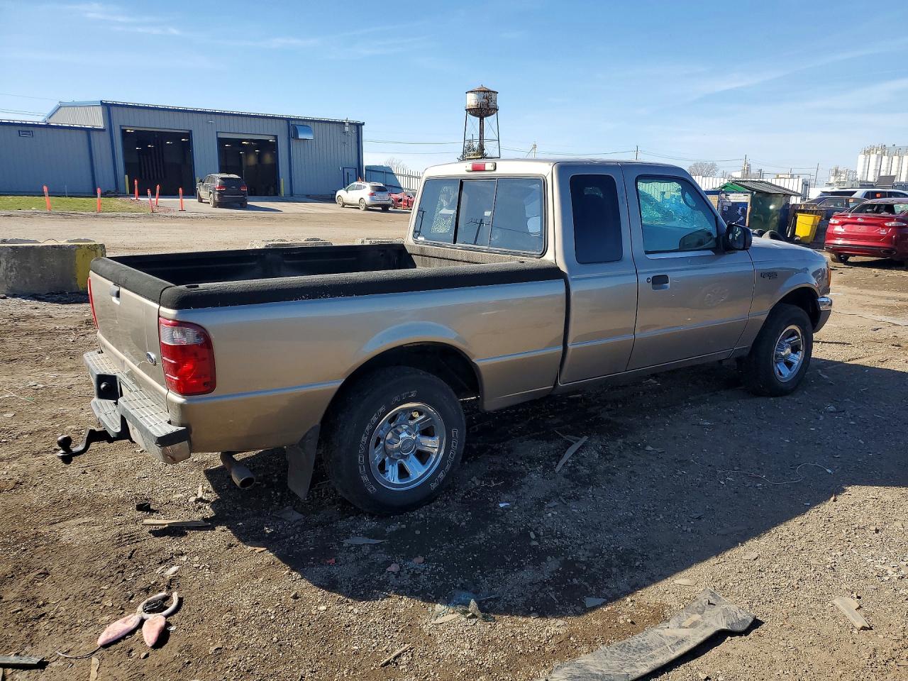2003 Ford Ranger Super Cab Желто-коричневый vin: 1FTZR44U13PB81445