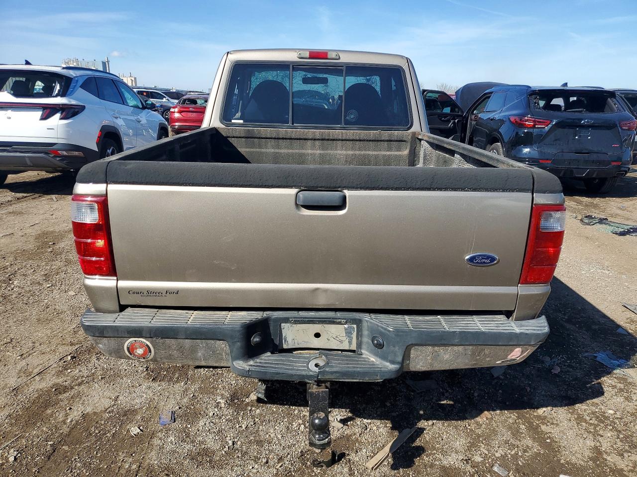 2003 Ford Ranger Super Cab Желто-коричневый vin: 1FTZR44U13PB81445
