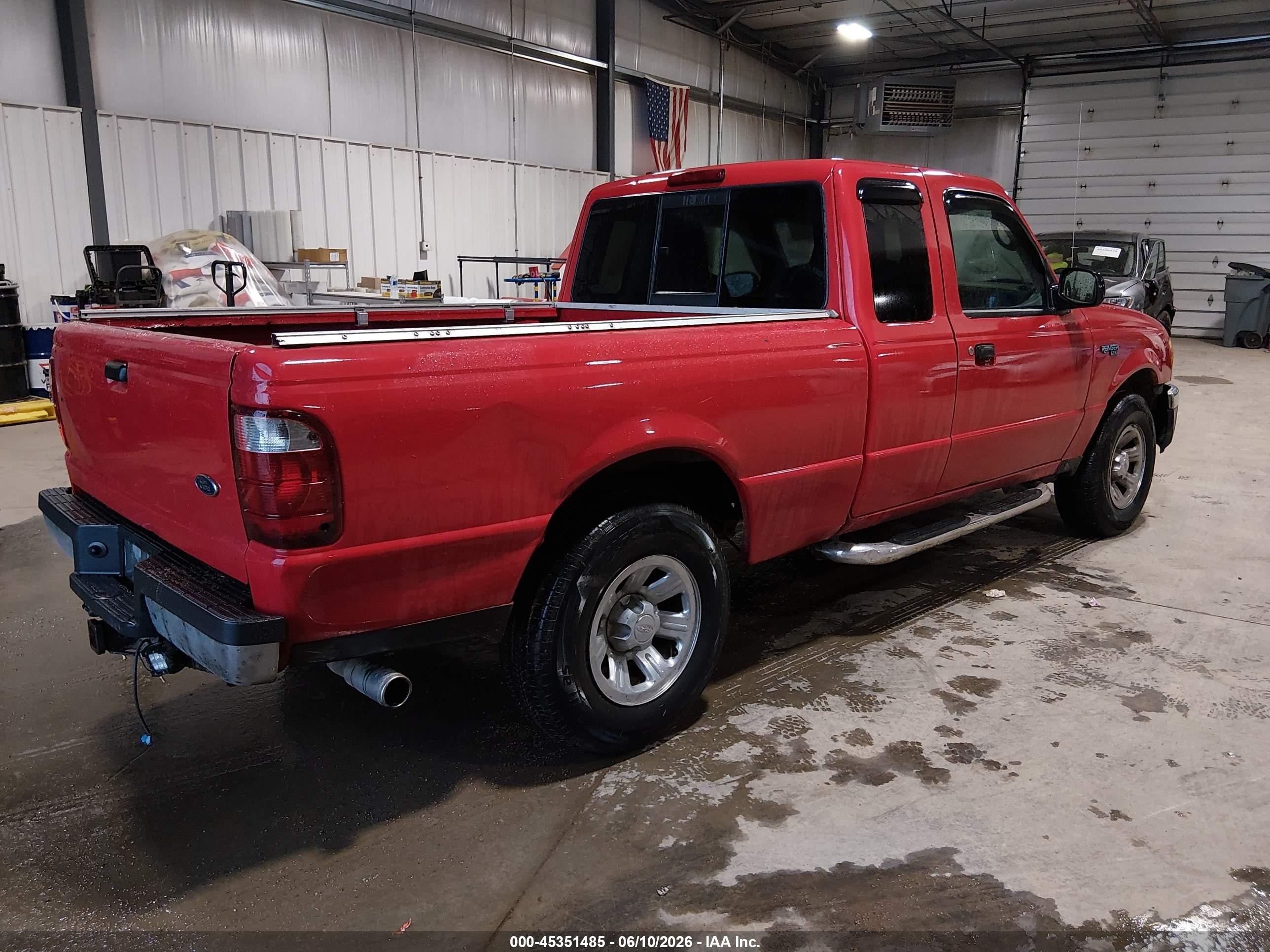 2004 Ford Ranger Edge/tremor/xlt Красный vin: 1FTZR44U14PB61701