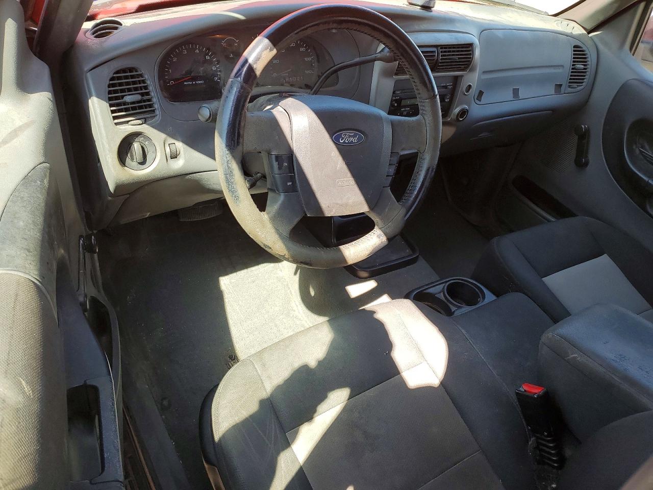 2007 Ford Ranger Super Cab Red vin: 1FTZR44U17PA51574