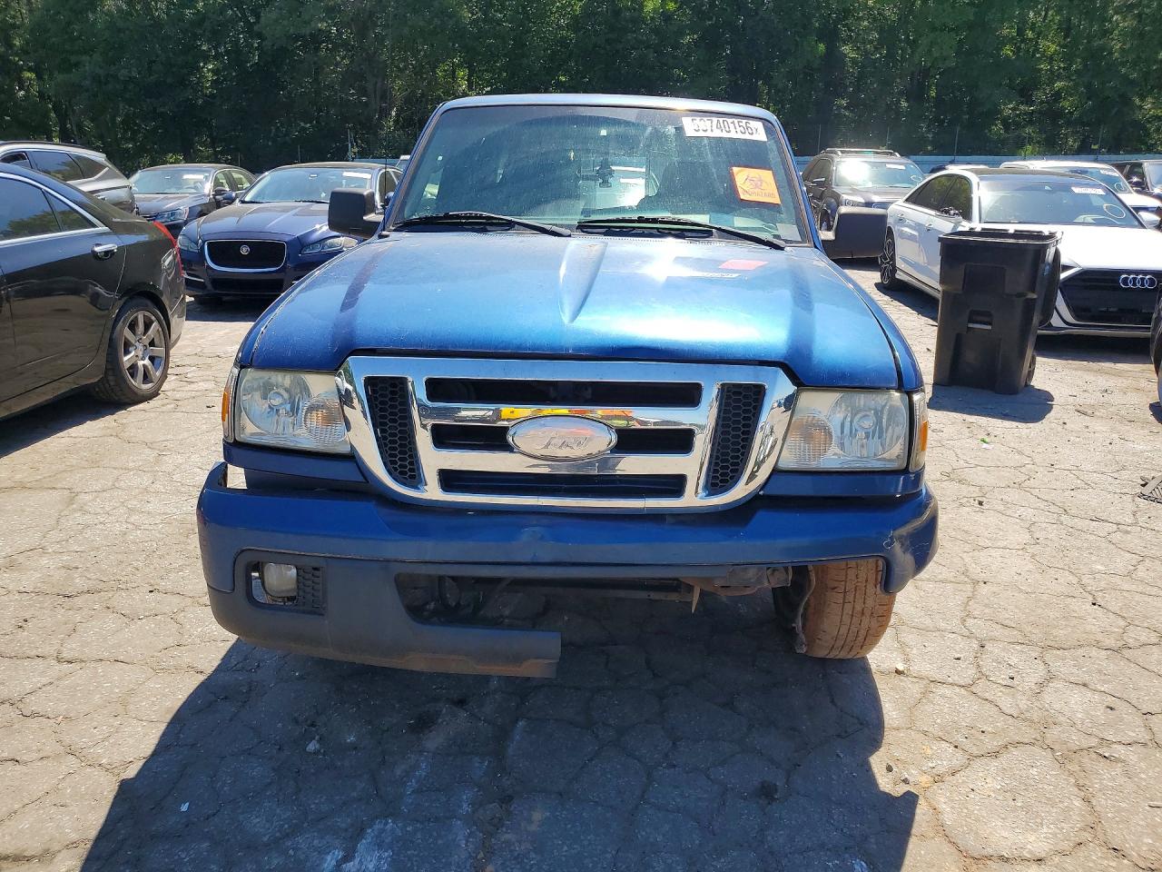 2007 Ford Ranger Super Cab Blue vin: 1FTZR44U47PA03096