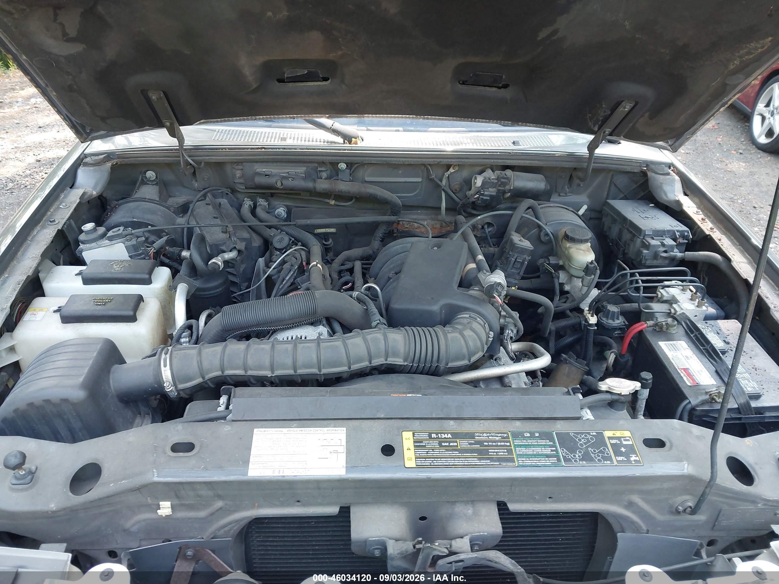 2004 Ford Ranger Edge/tremor/xlt Gray vin: 1FTZR44U54PA30349