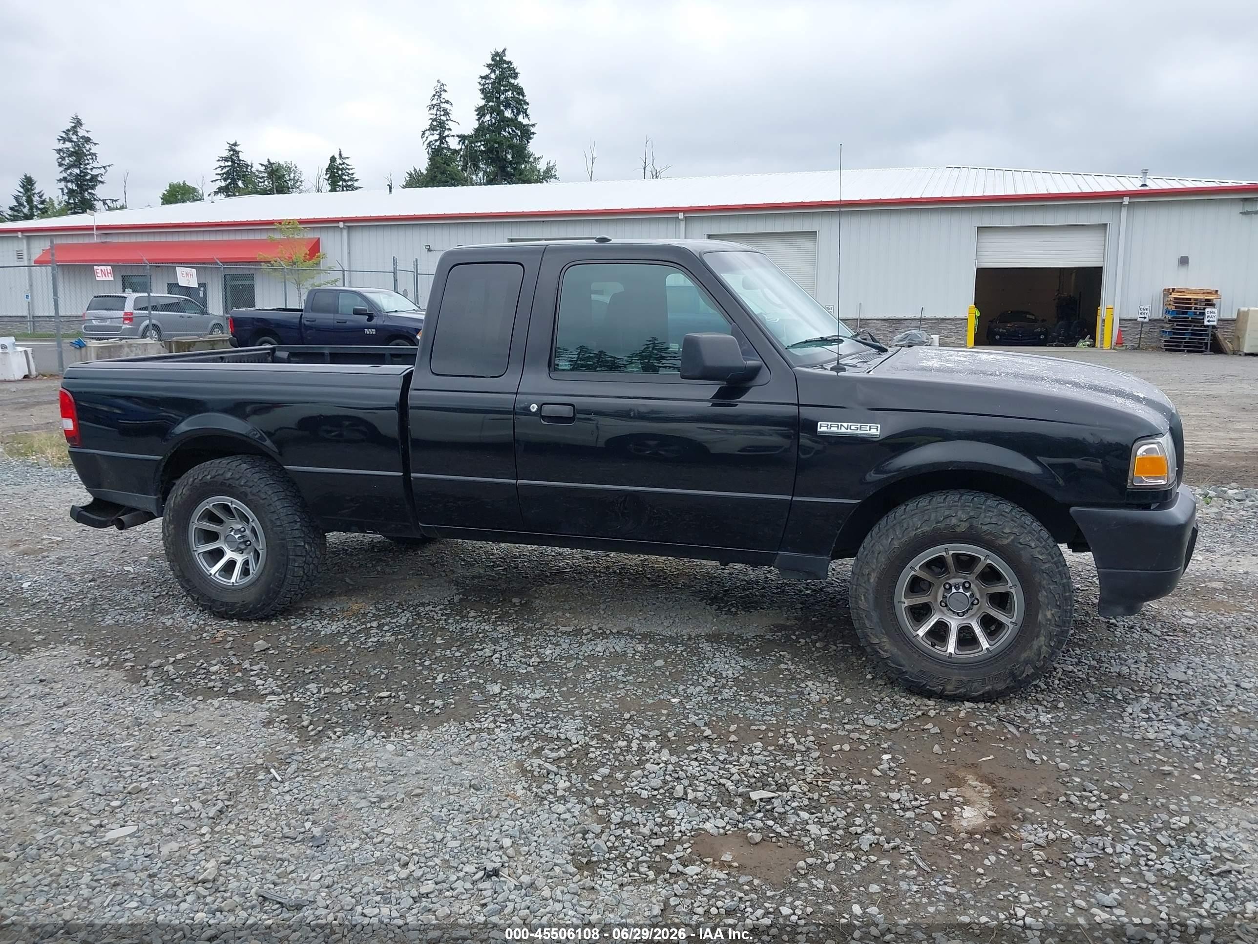 2008 Ford Ranger Xlt Черный vin: 1FTZR44U58PB06058